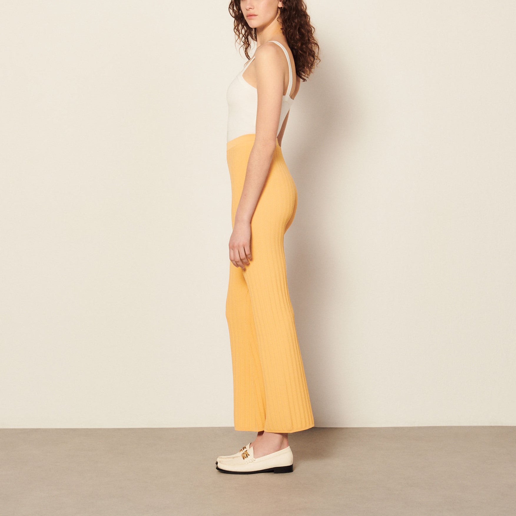 Pantalon en Maille Sandro seconde main