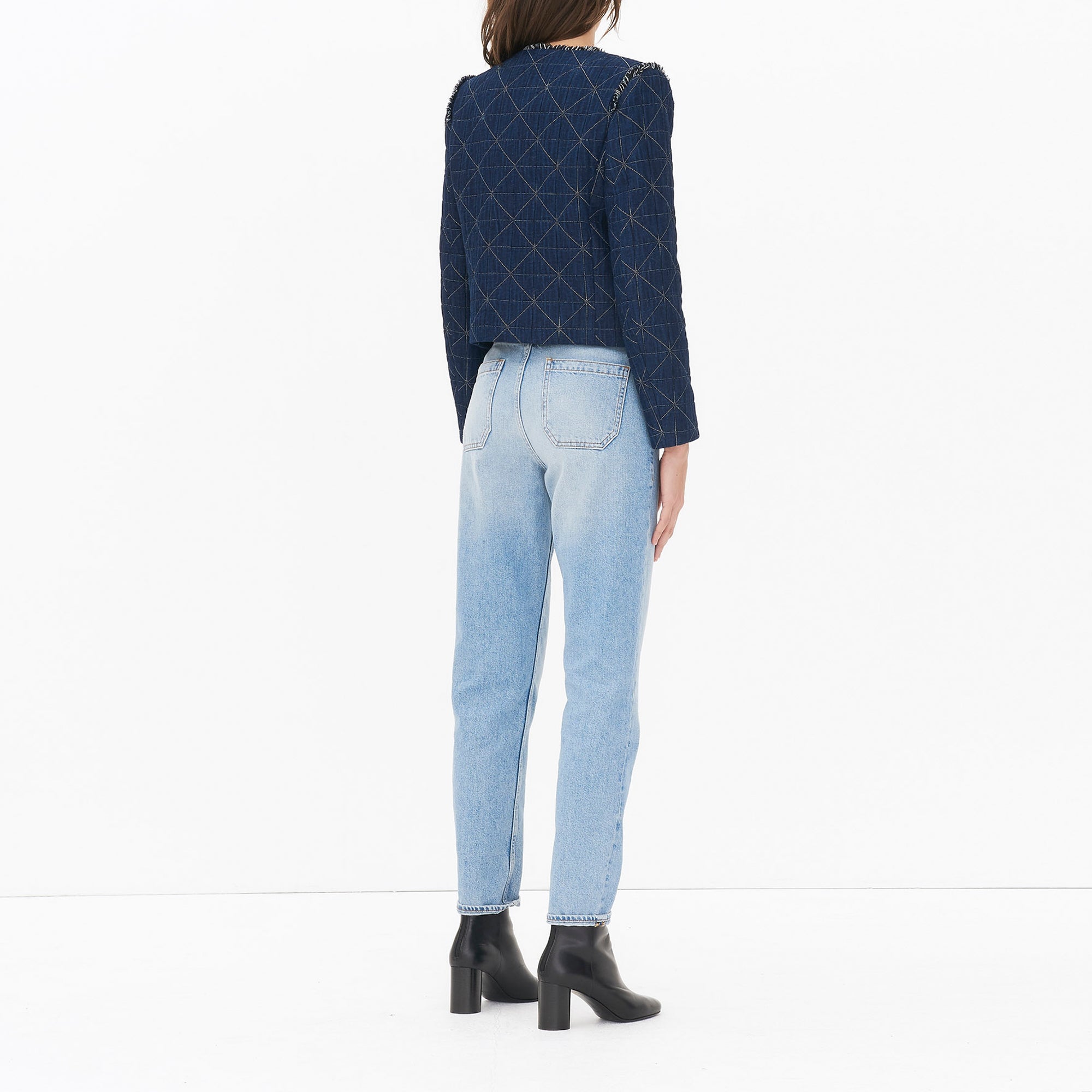Veste Bleu Sandro seconde main