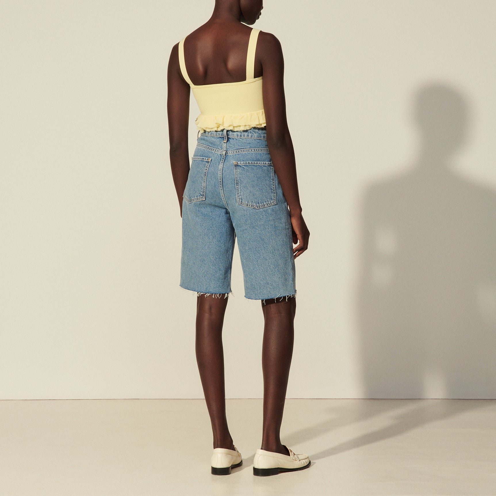 Brassière en Maille esprit lingerie Sandro seconde main