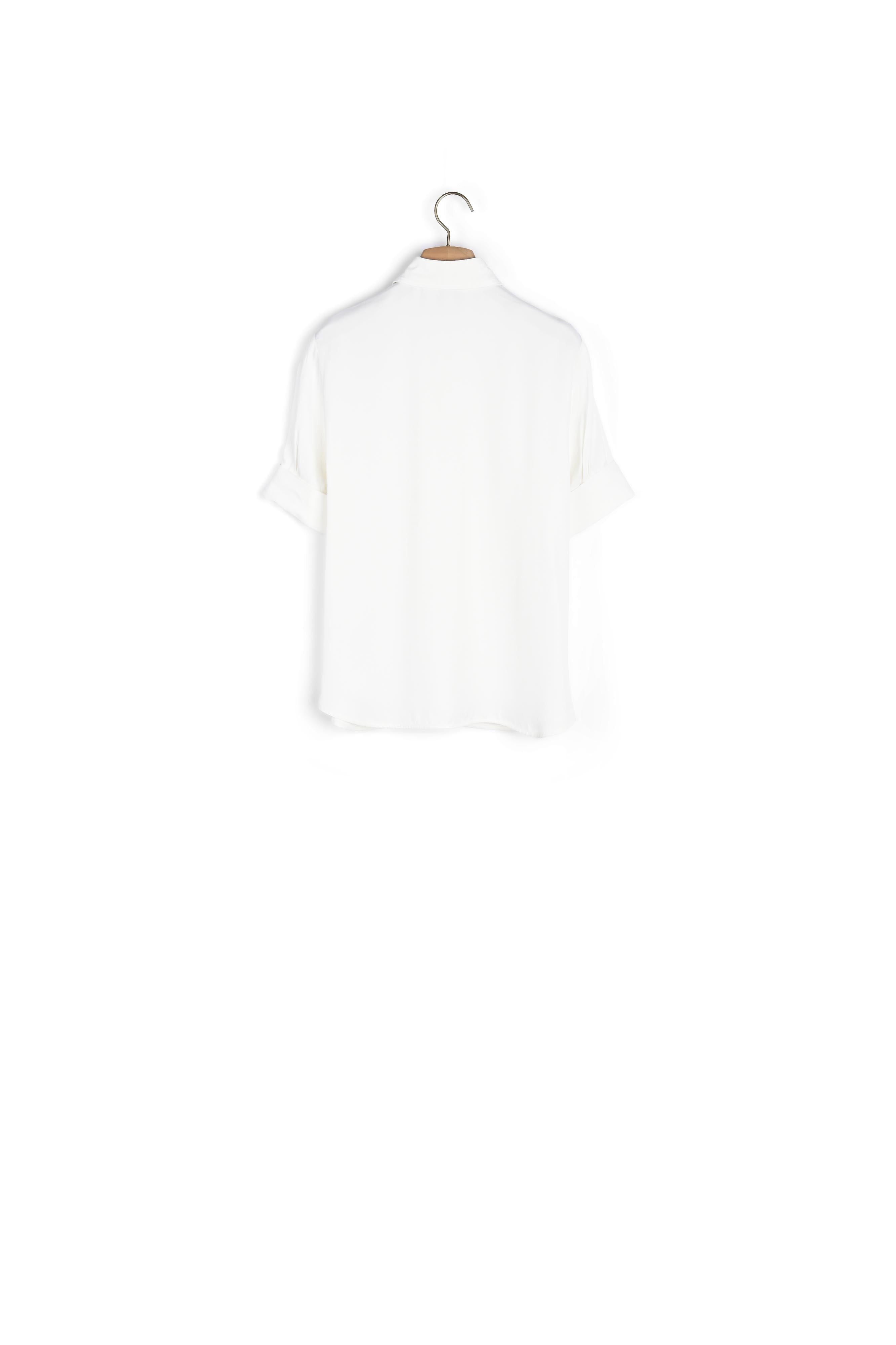 CHEMISE Ecru Sandro seconde main