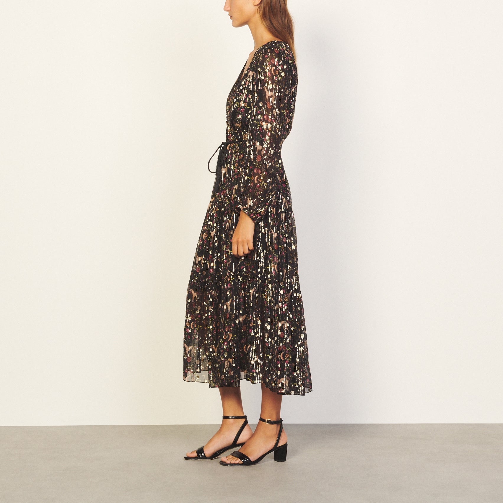 Robe Noir Sandro seconde main