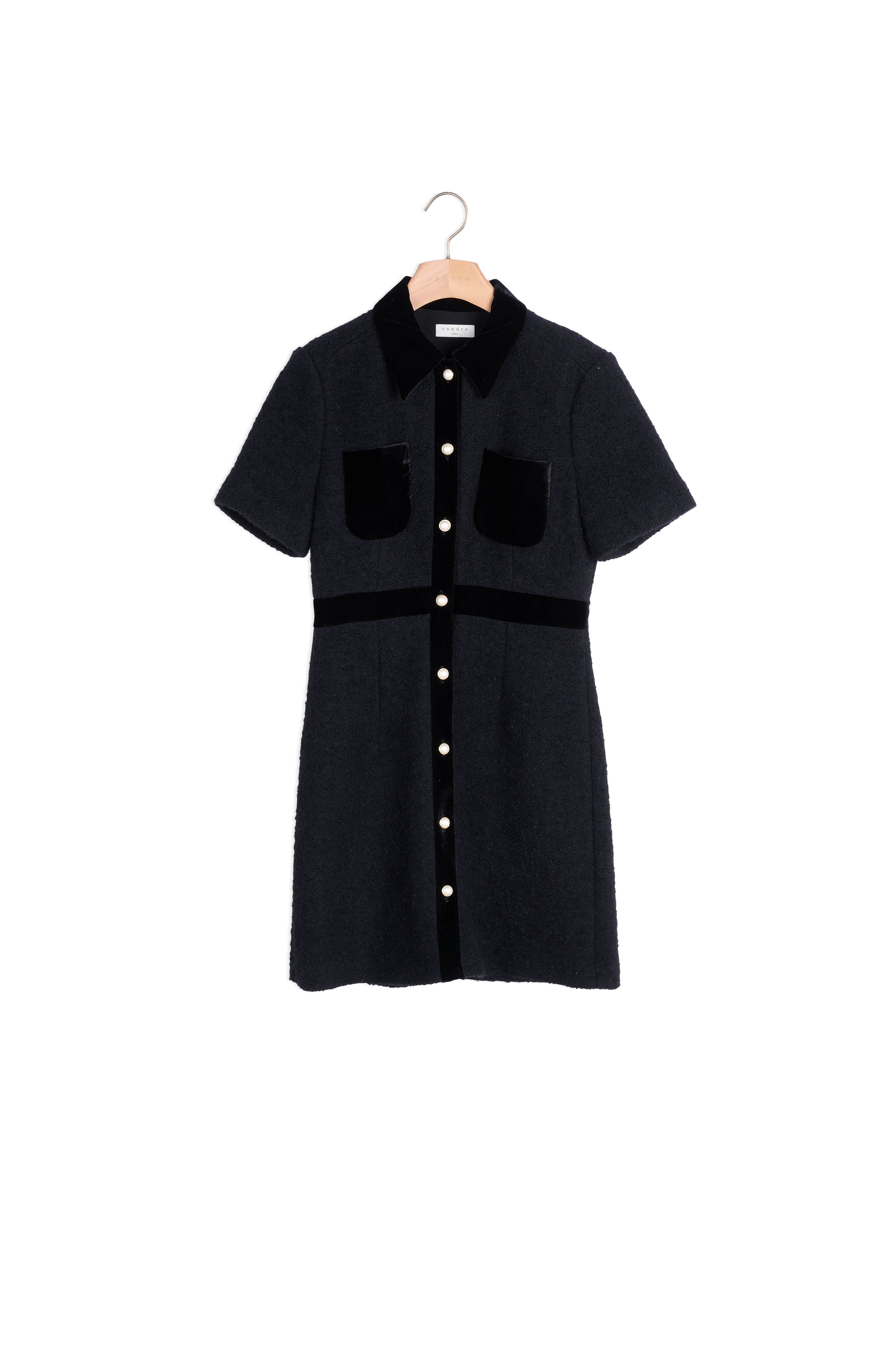 Robe Noir Sandro seconde main