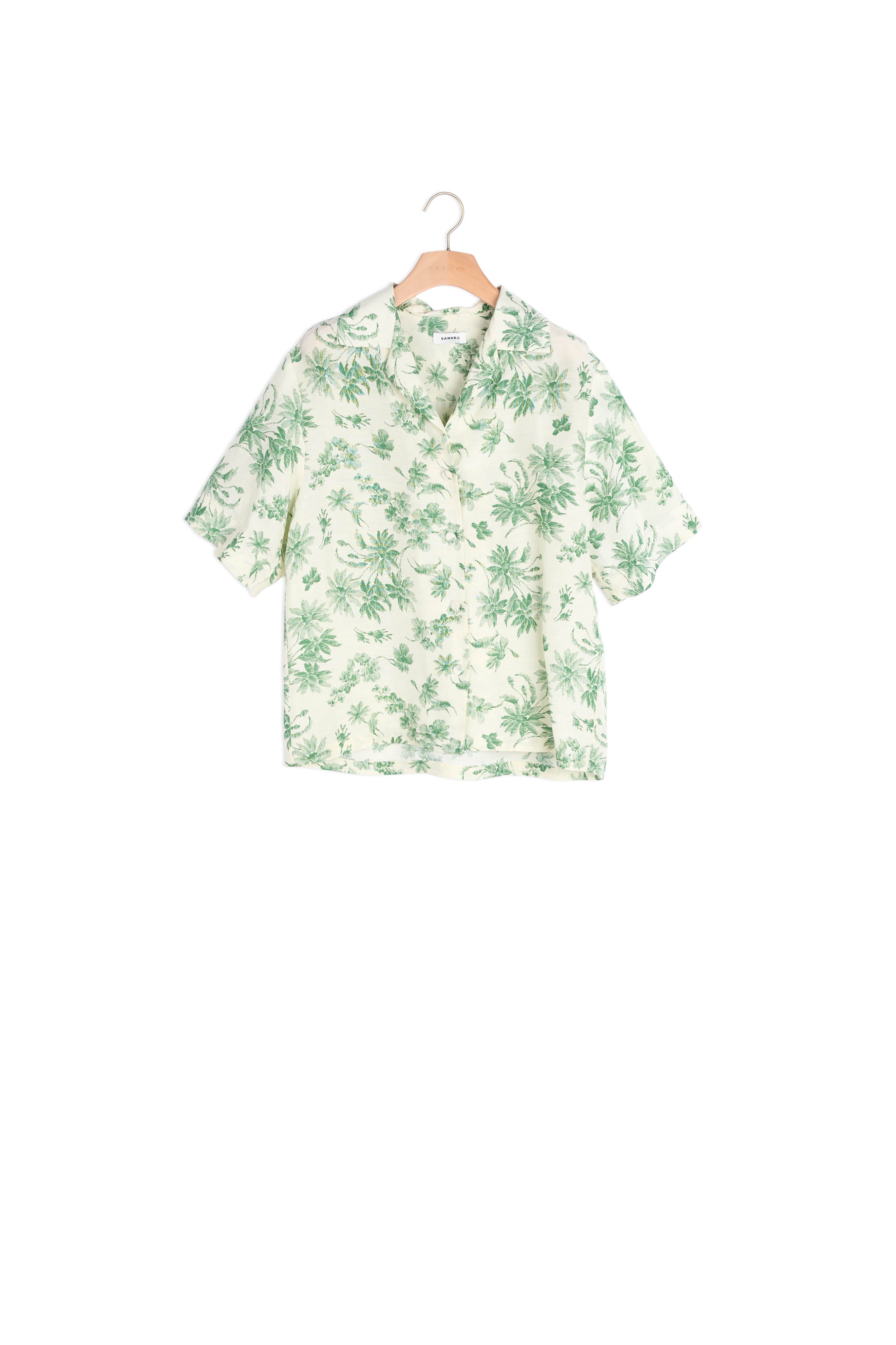 Chemise large imprimée Sandro seconde main