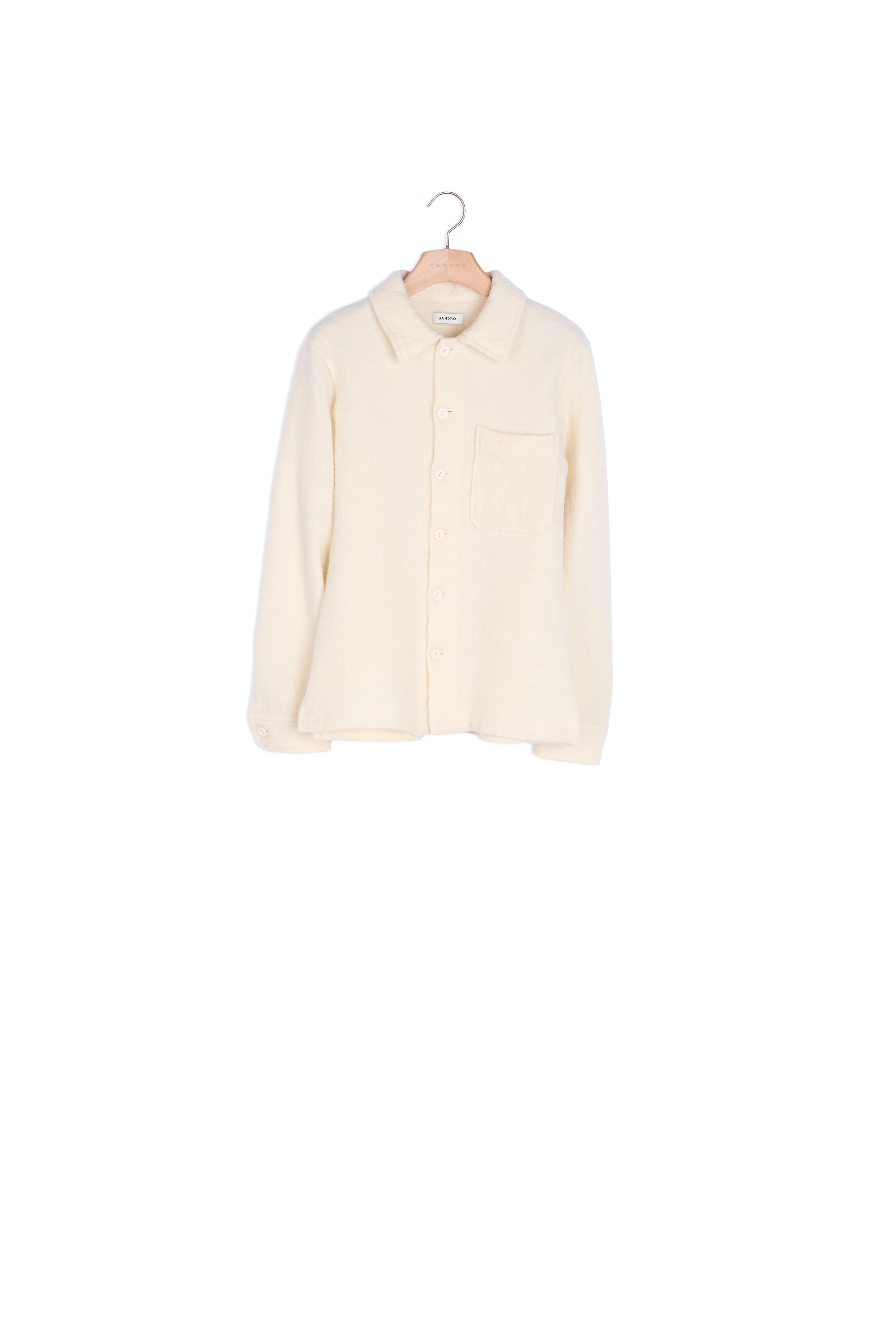 SurChemise en laine Sandro seconde main