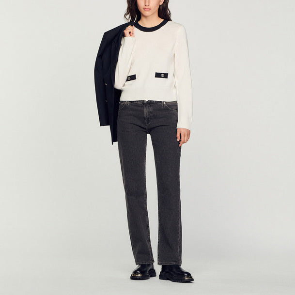 Pull en Maille fine Sandro seconde main