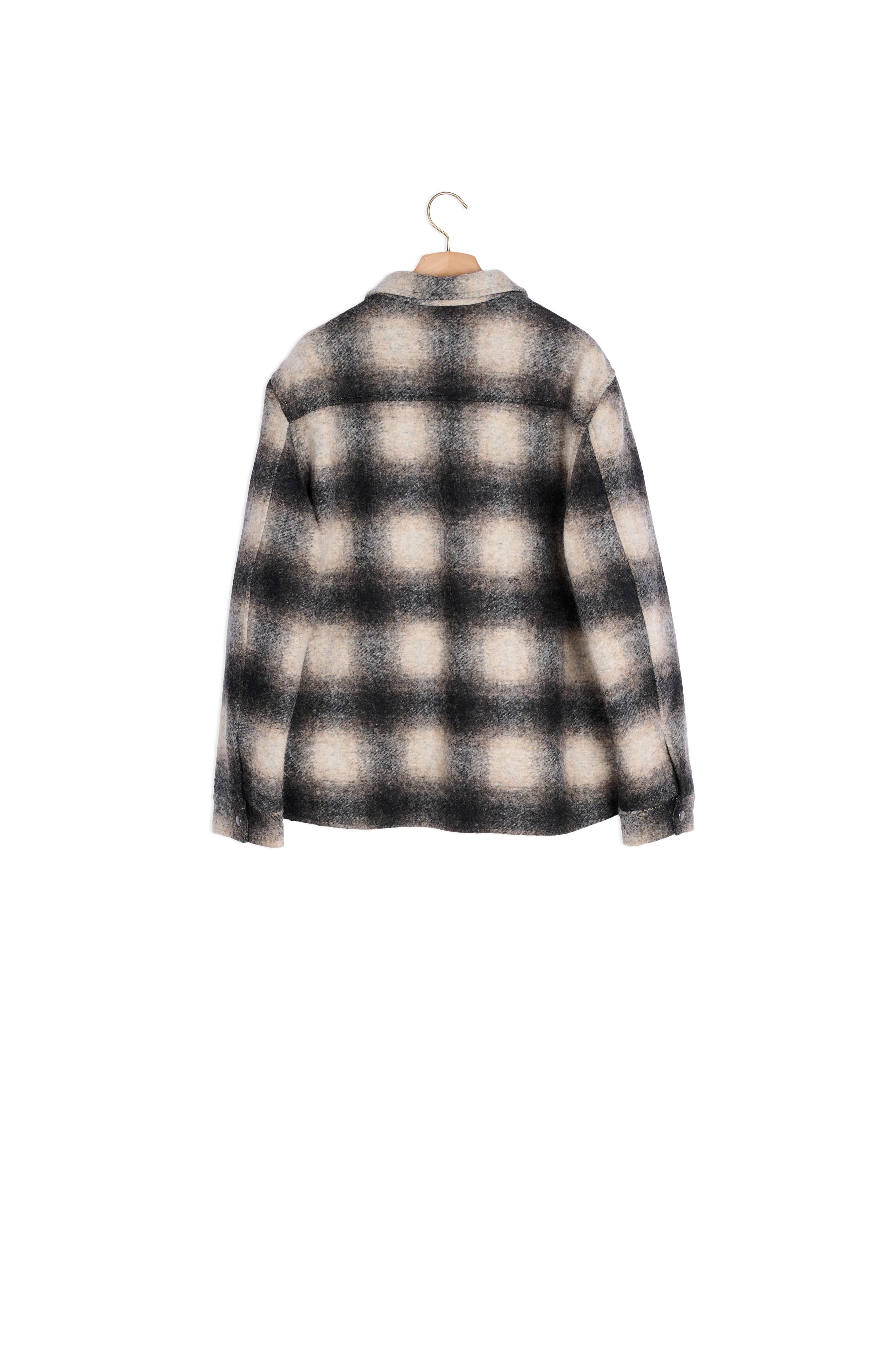 Blouson matelassé en laine Sandro seconde main