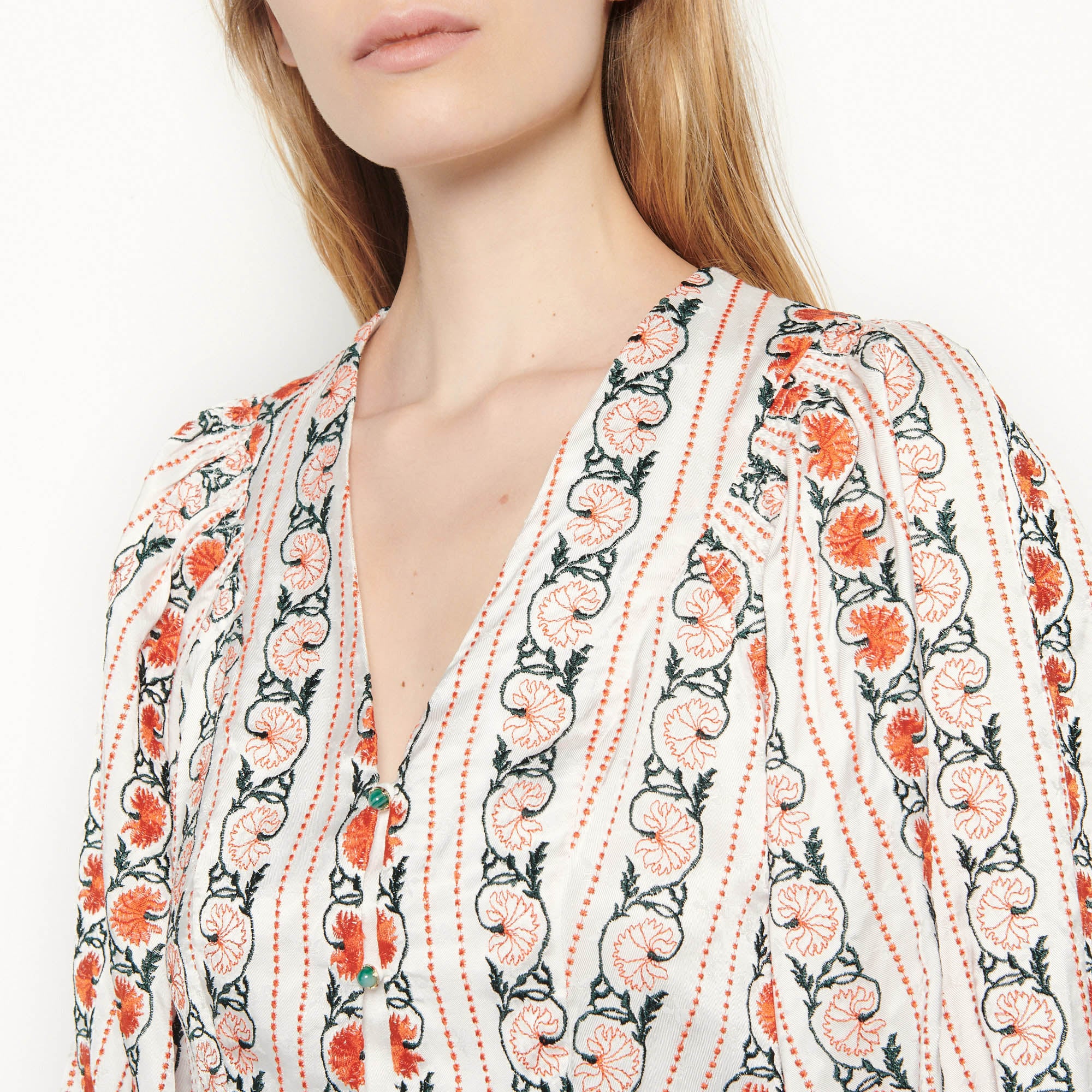 Top en broderie Sandro seconde main