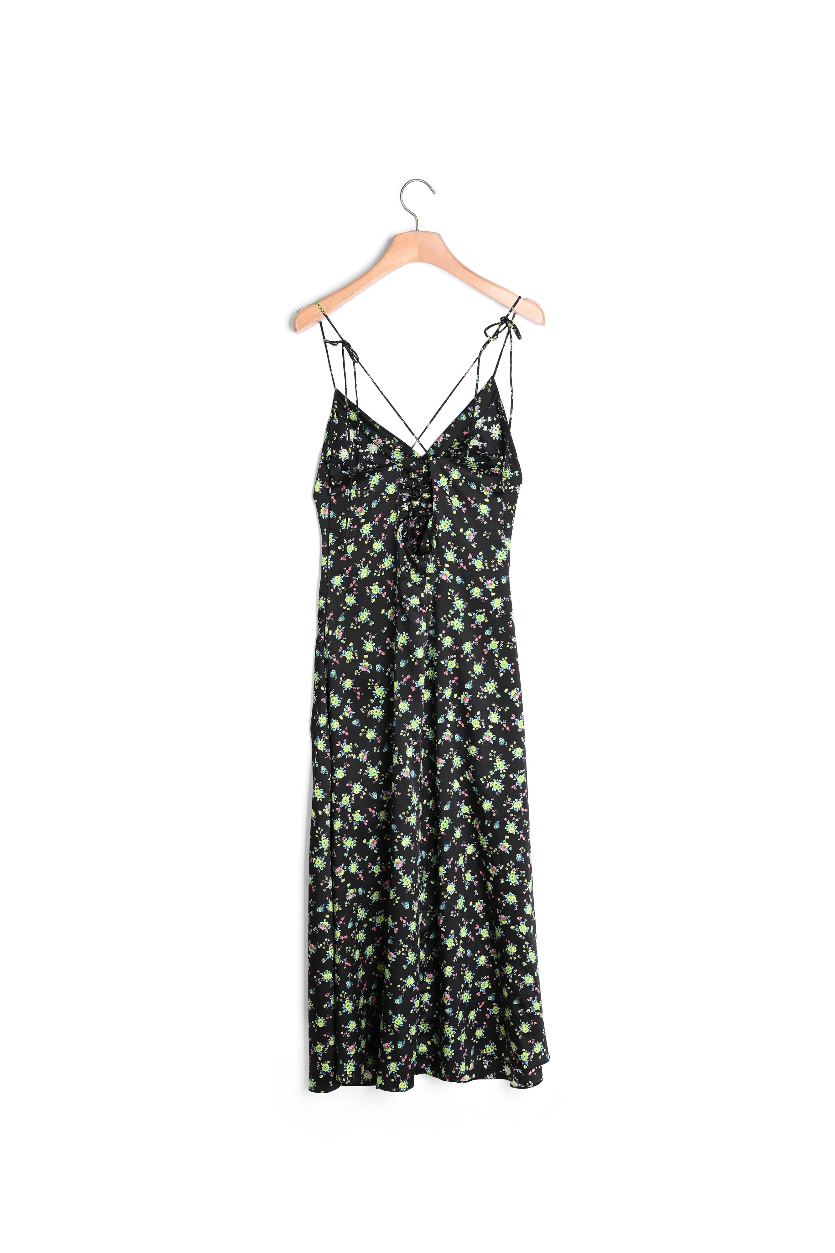 Robe longue à imprimé fleuri Sandro seconde main