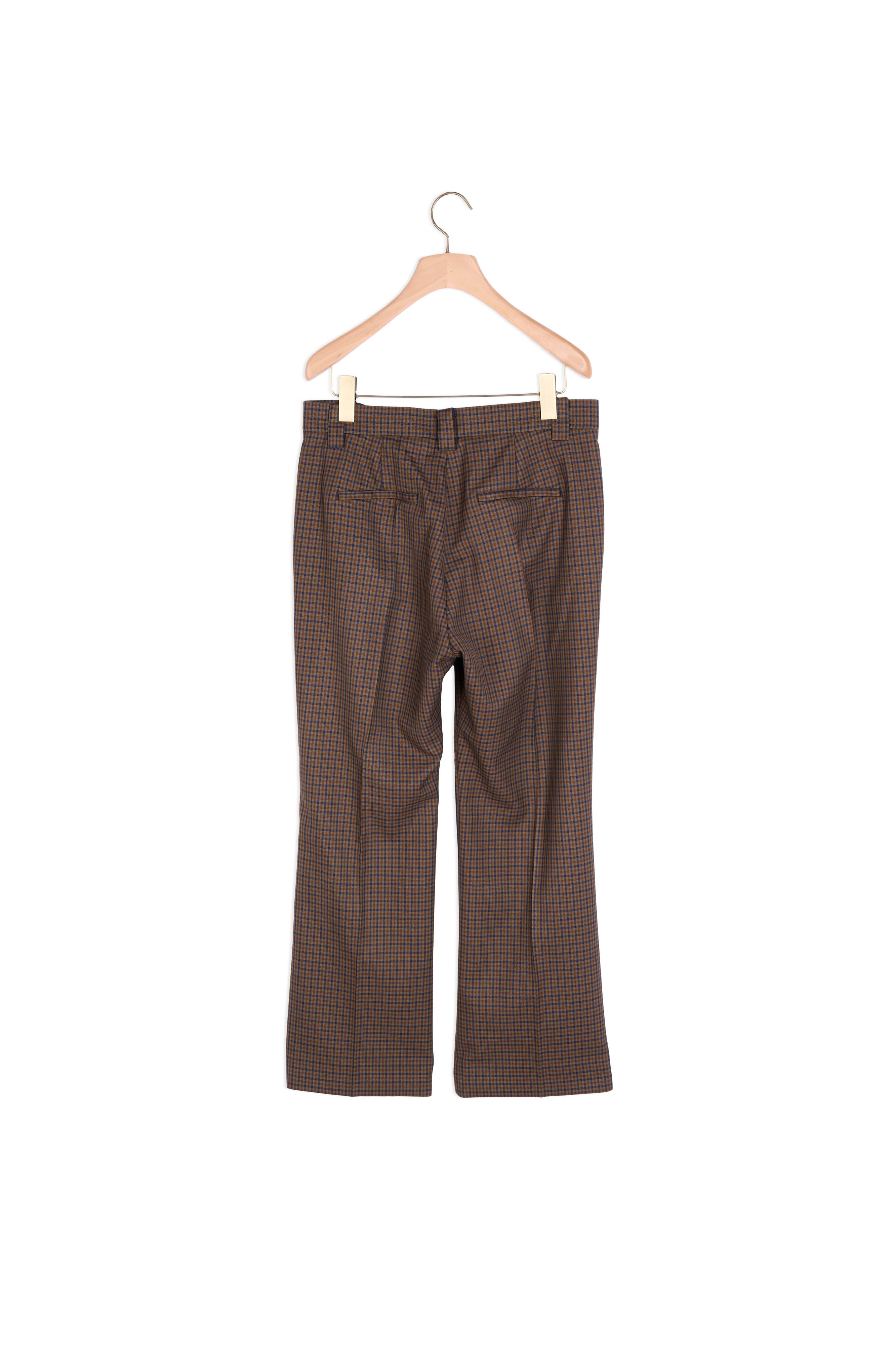 Pantalon à carreaux Sandro seconde main