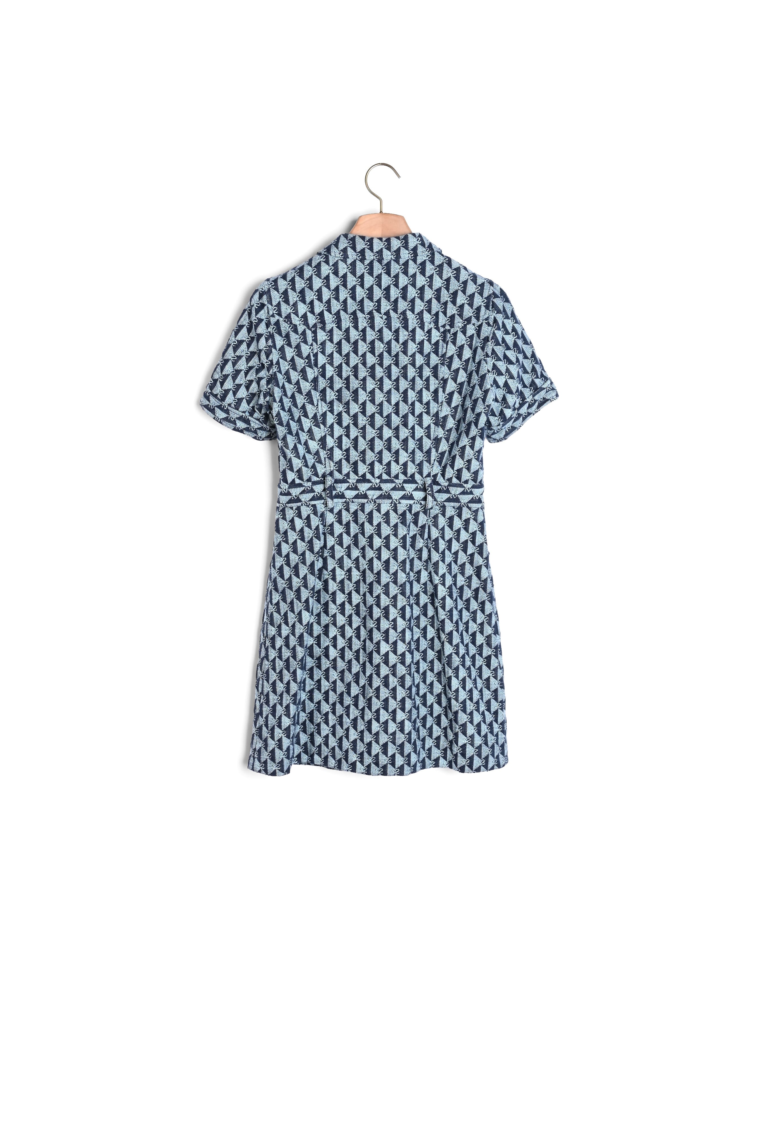 Robe en jacquard double S Sandro seconde main
