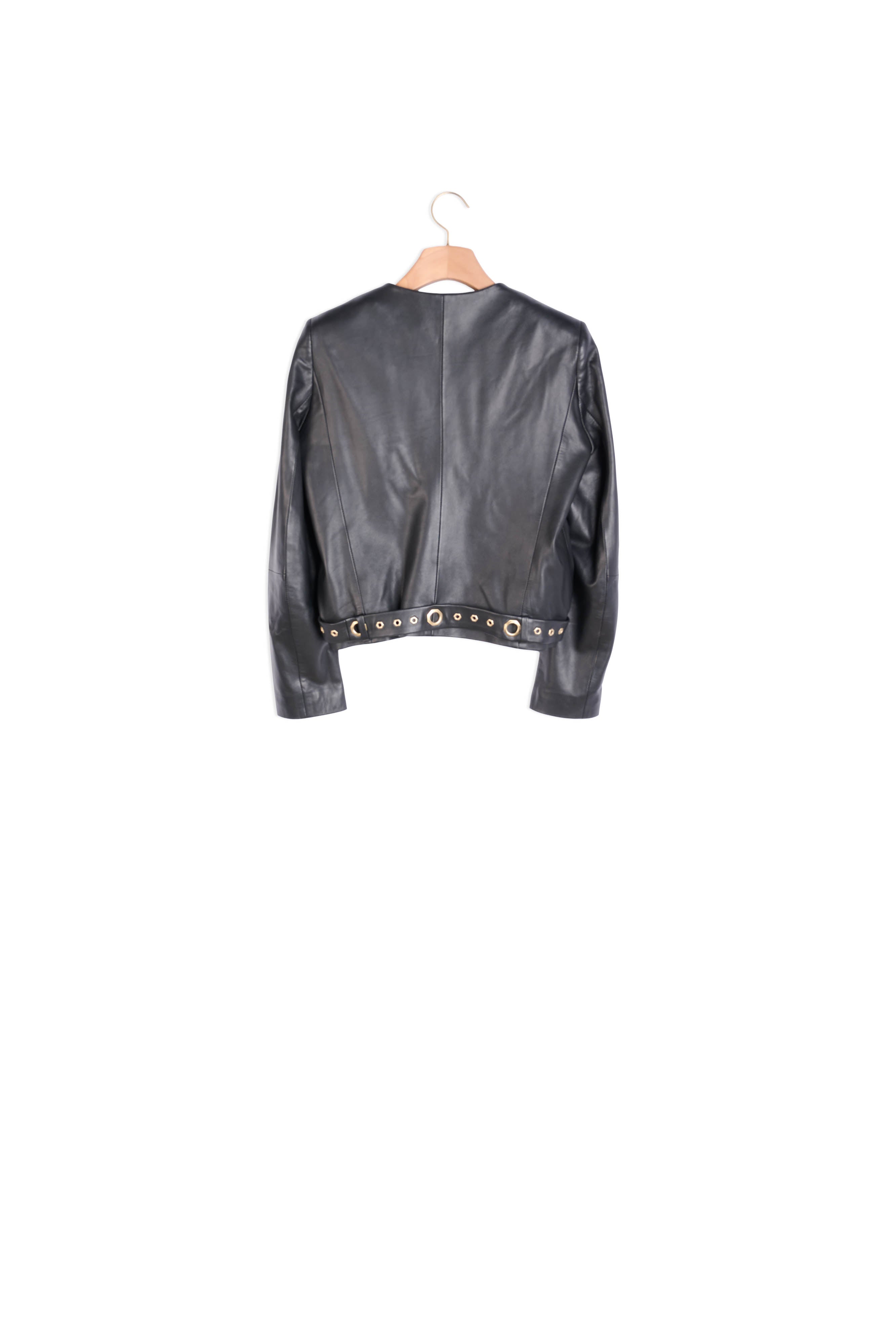 Veste Noir Sandro seconde main
