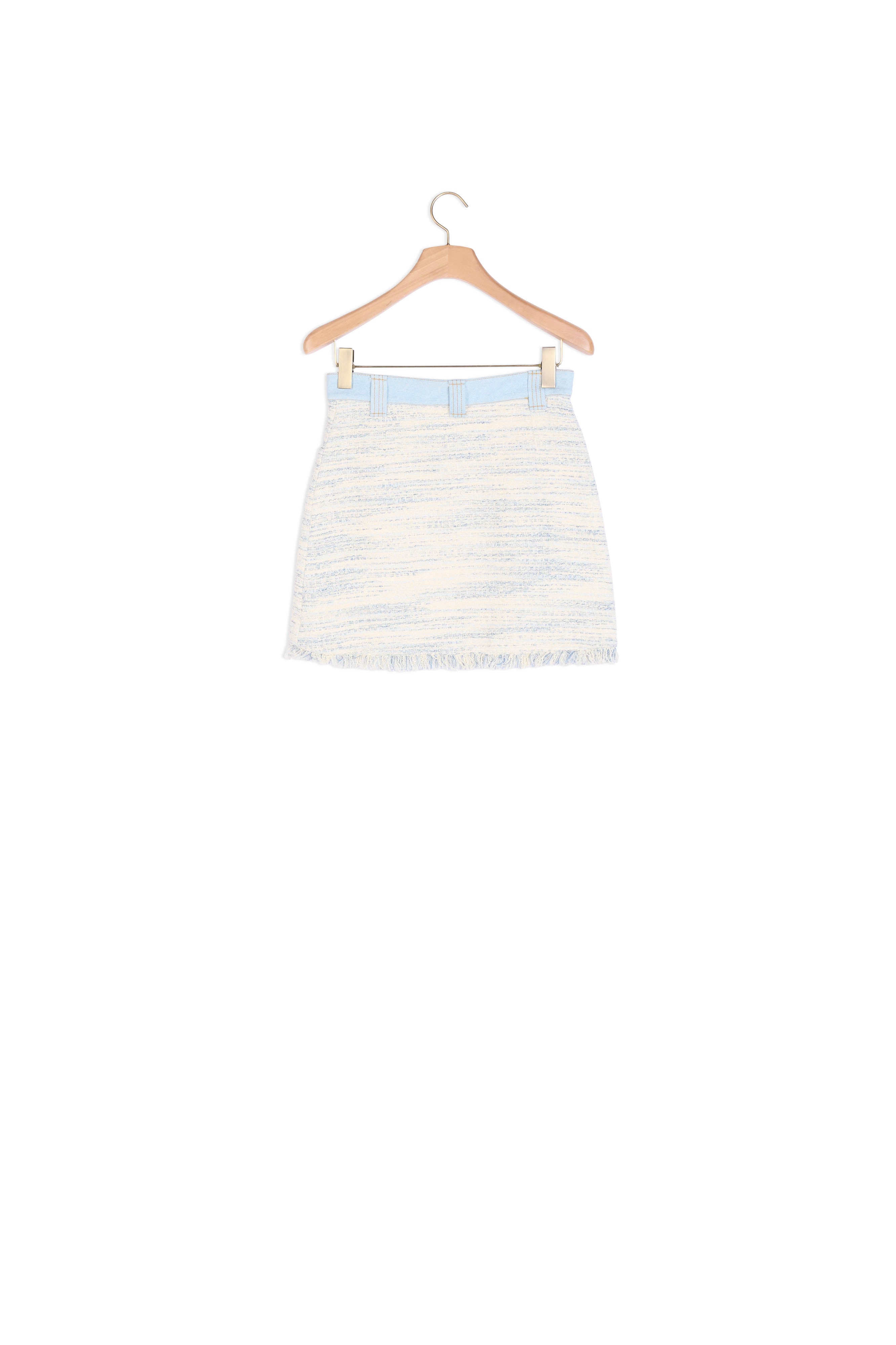 Jupe courte en tweed Sandro seconde main