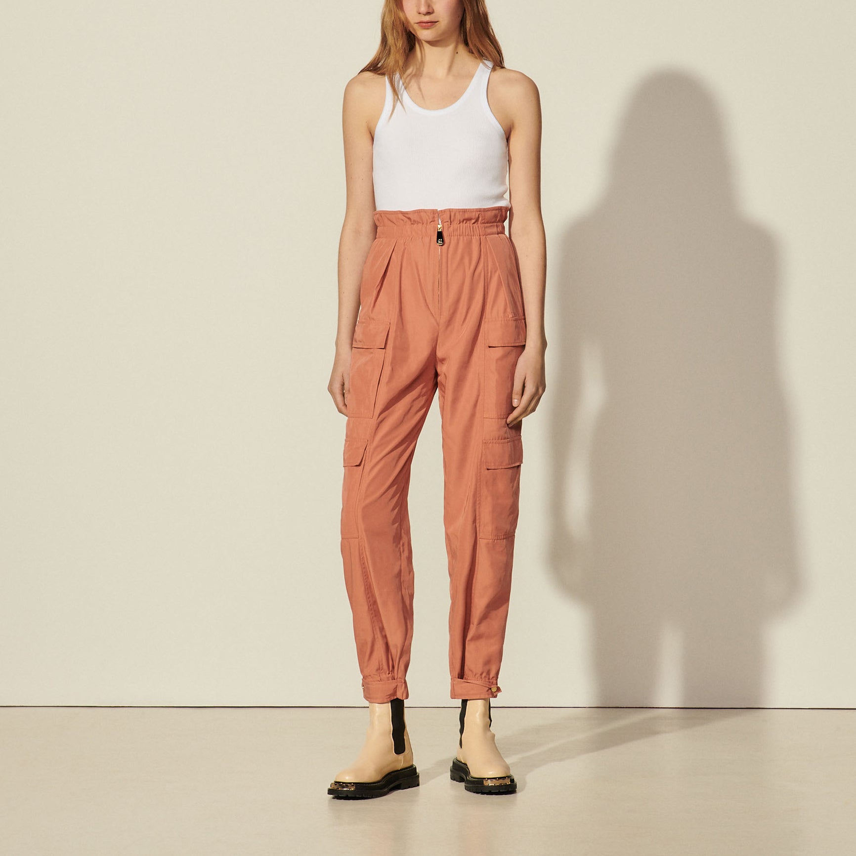 Pantalon multipoches Sandro seconde main