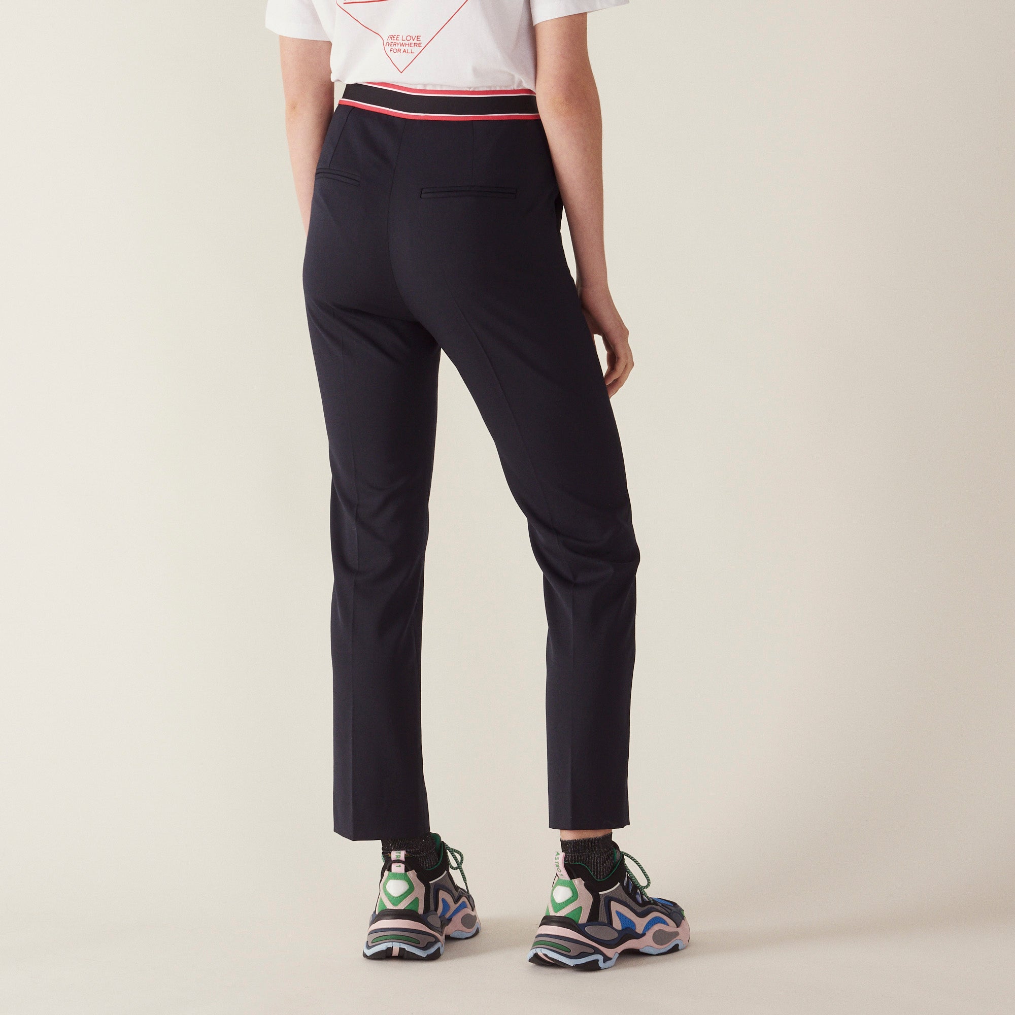 Pantalon coupe droite Sandro seconde main