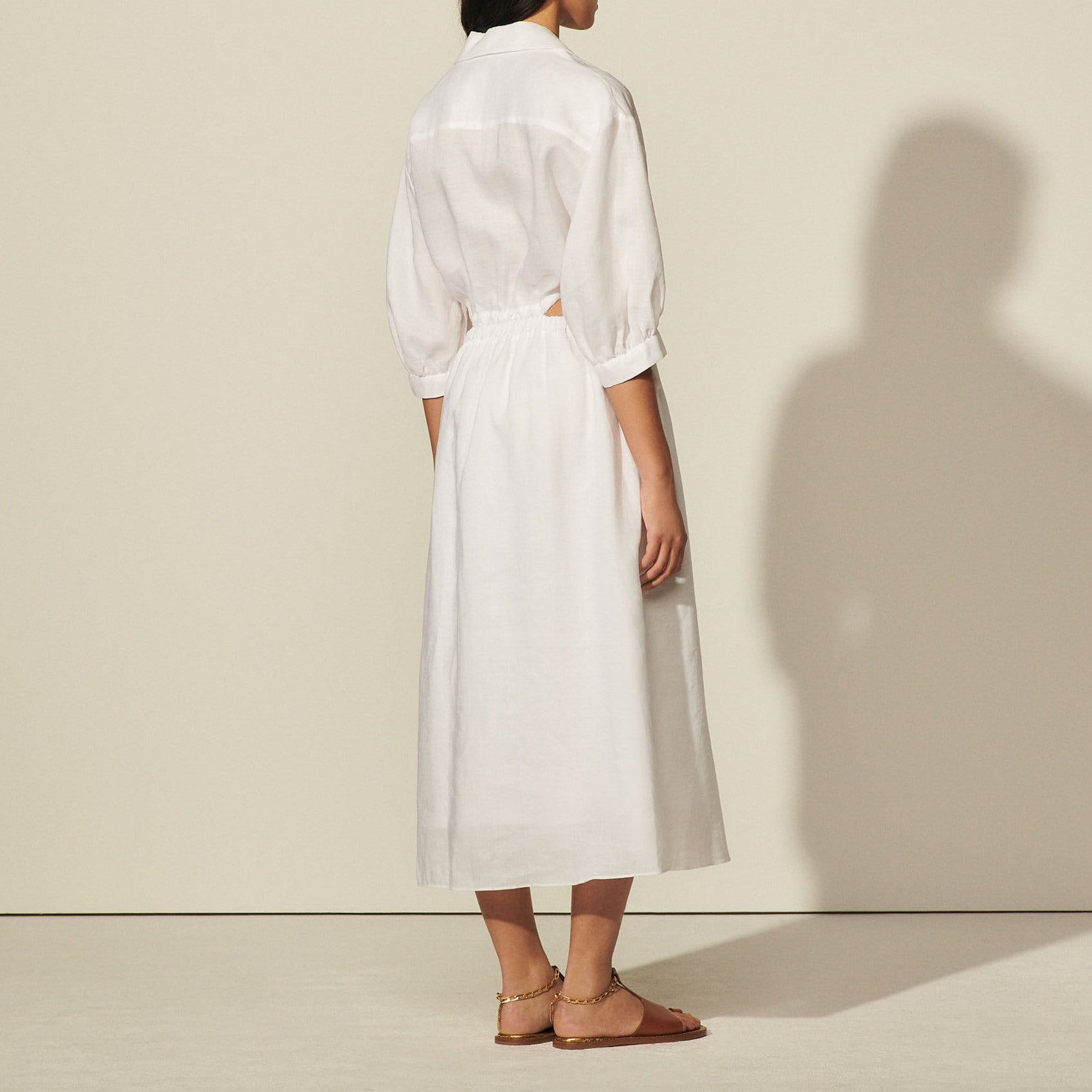 Robe longue aux ouvertures côtés Sandro seconde main