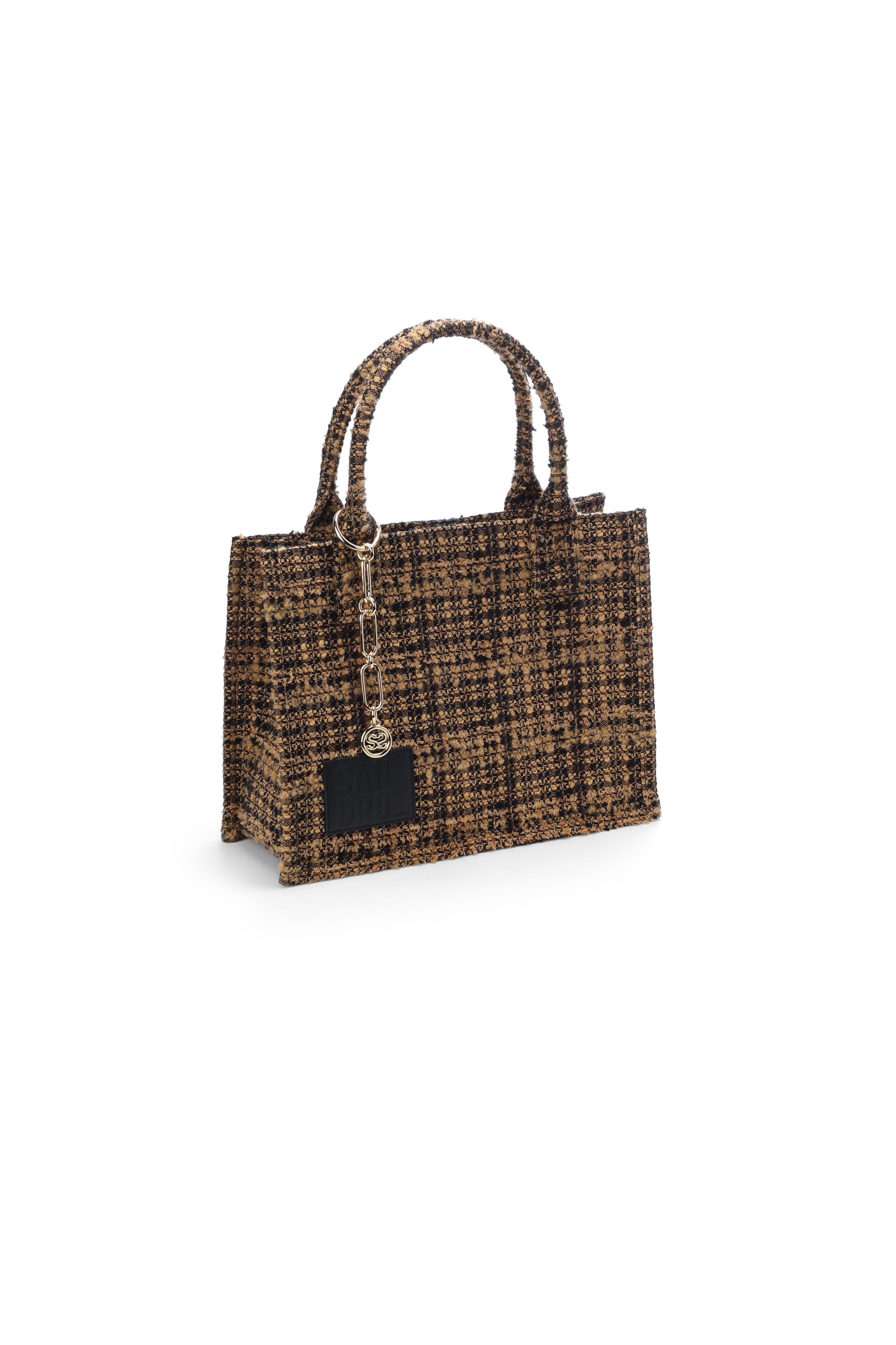 Sac Kasbah en tweed Sandro seconde main
