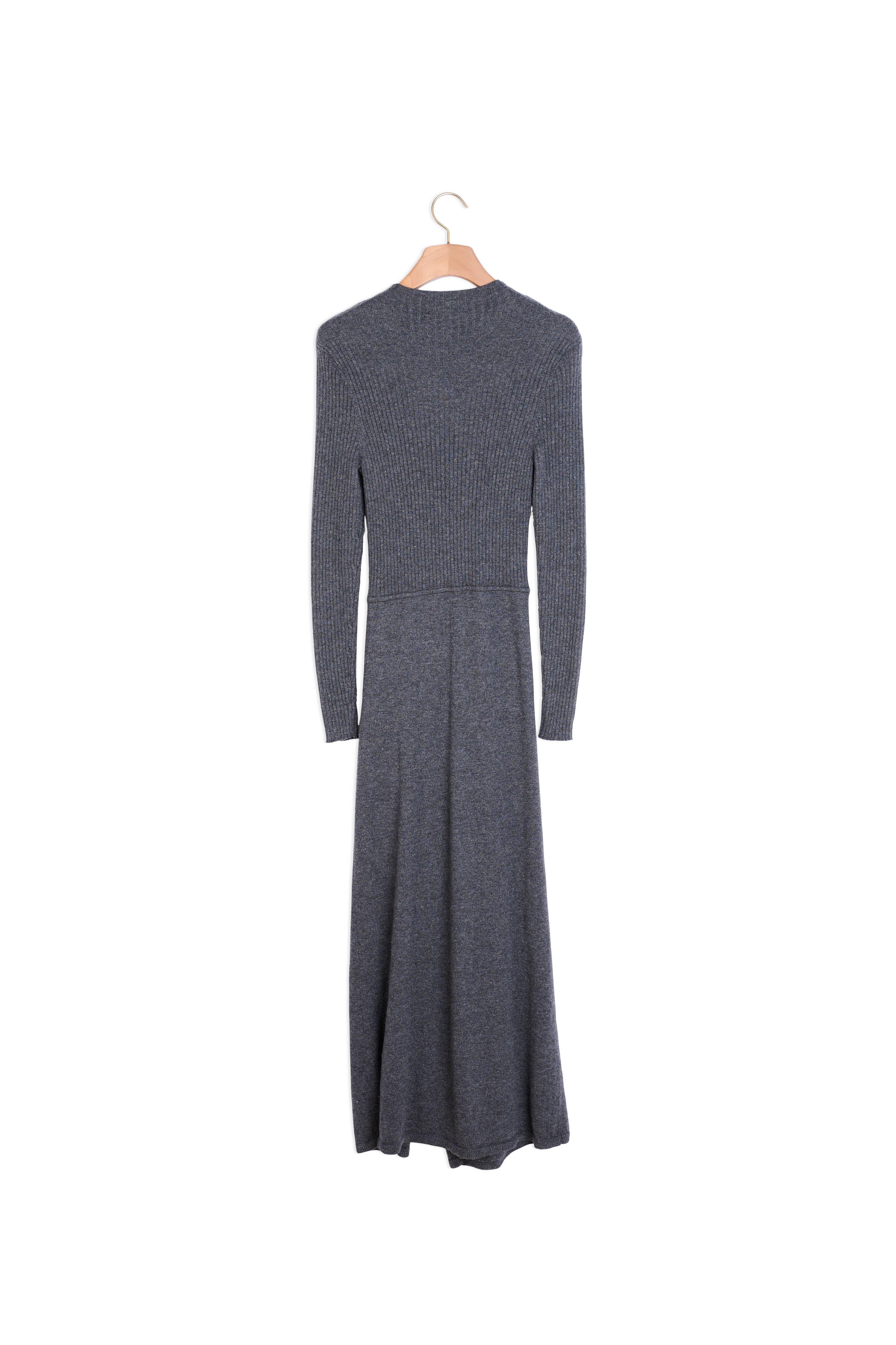 Robe longue en Maille froncée Sandro seconde main