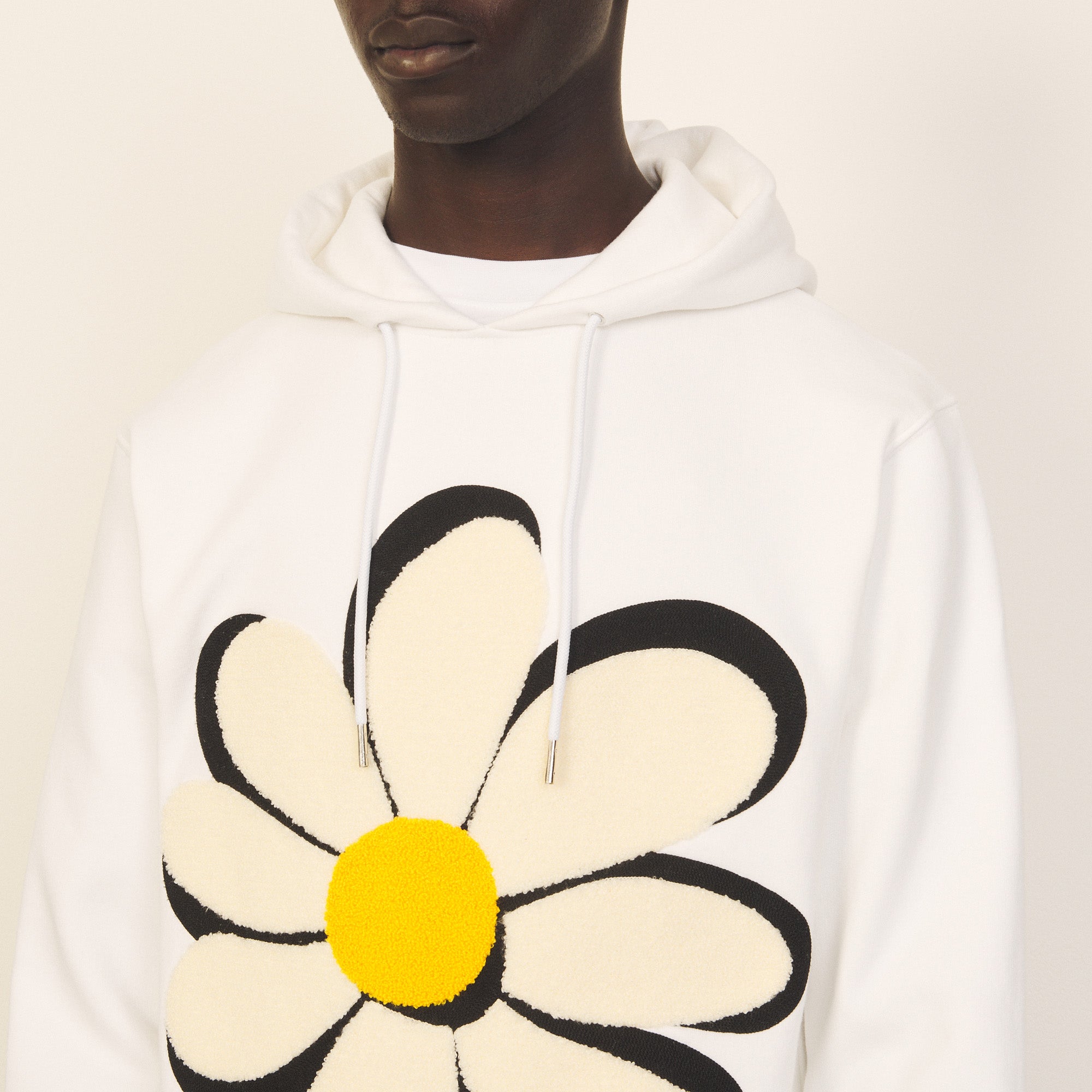 Sweatshirt blanc Sandro seconde main