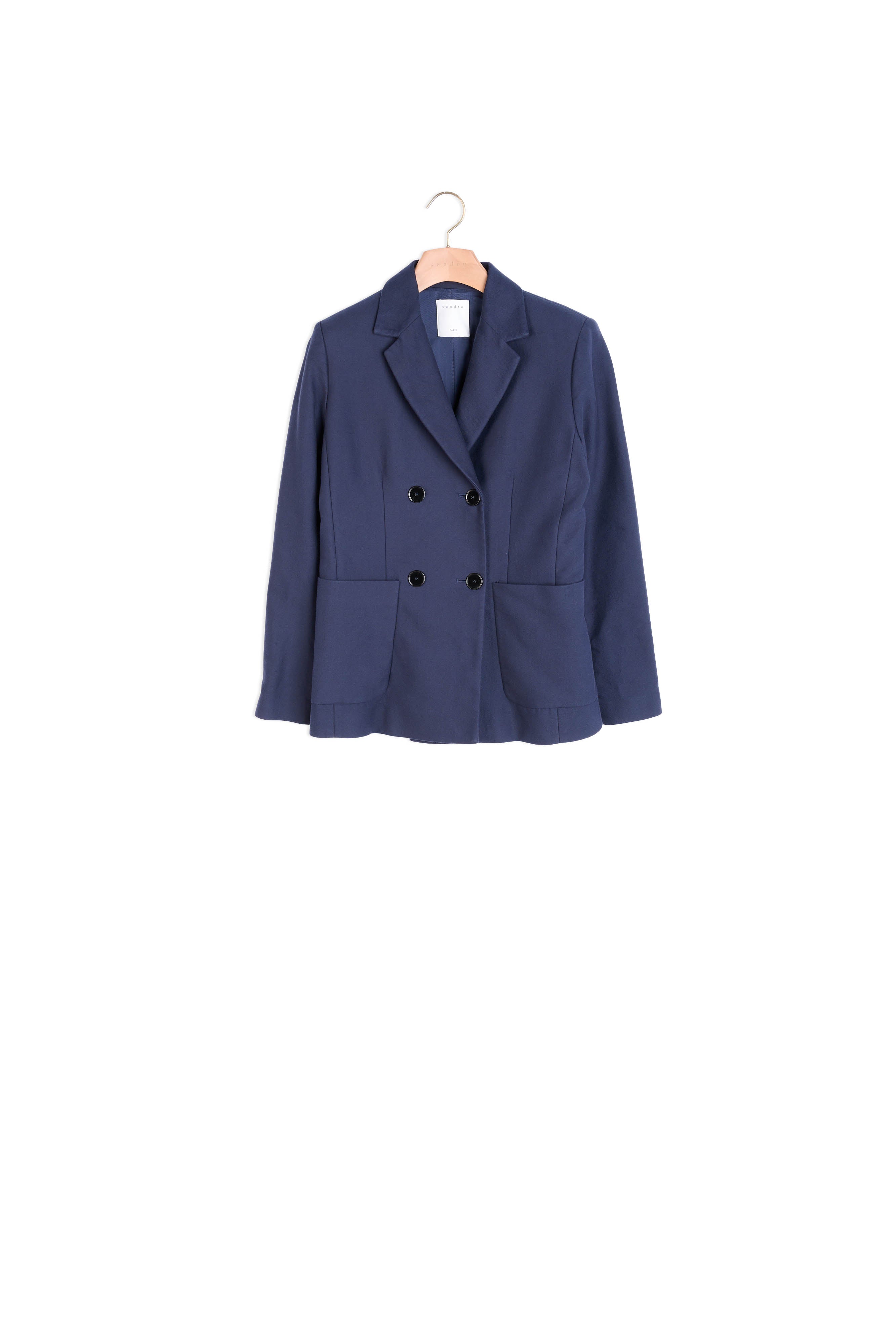Veste Marine Sandro seconde main