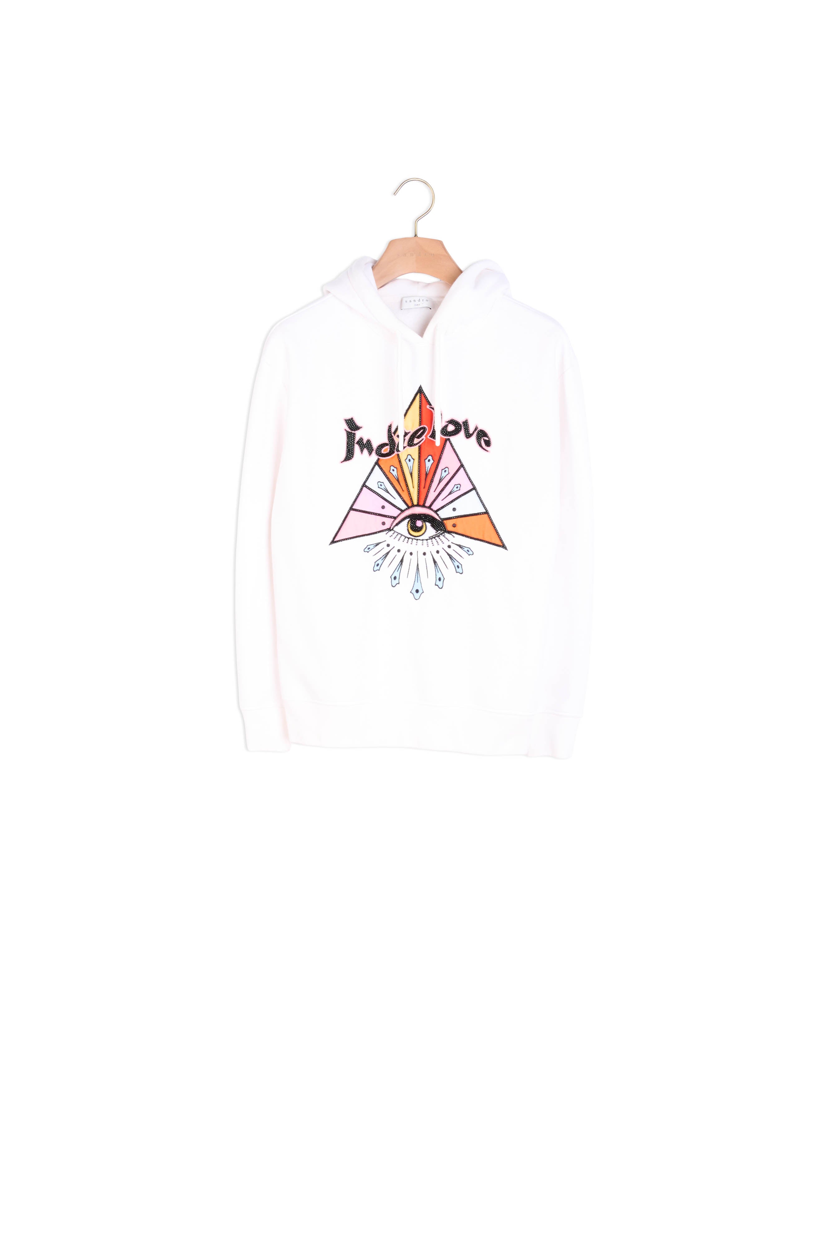 Hoodie brodé Sandro seconde main