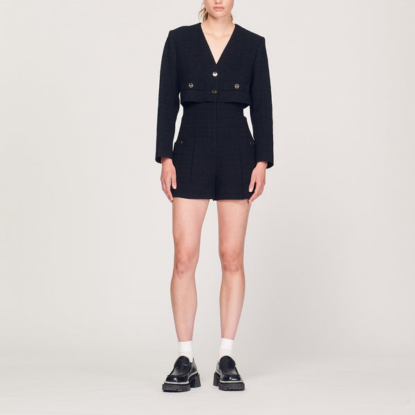 CombiShort en tweed Sandro seconde main