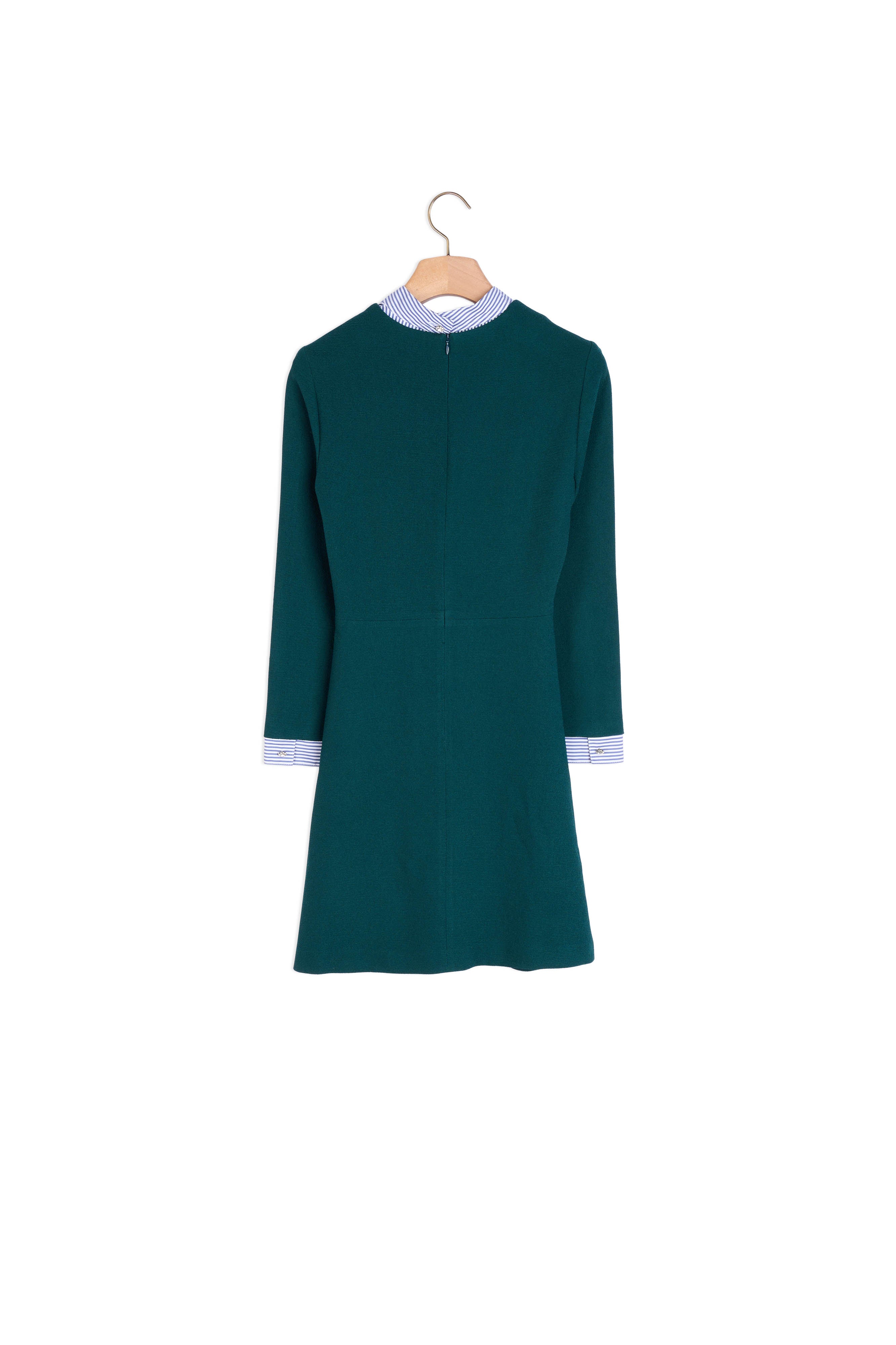 Robe détails rayés et boutons strassés Sandro seconde main