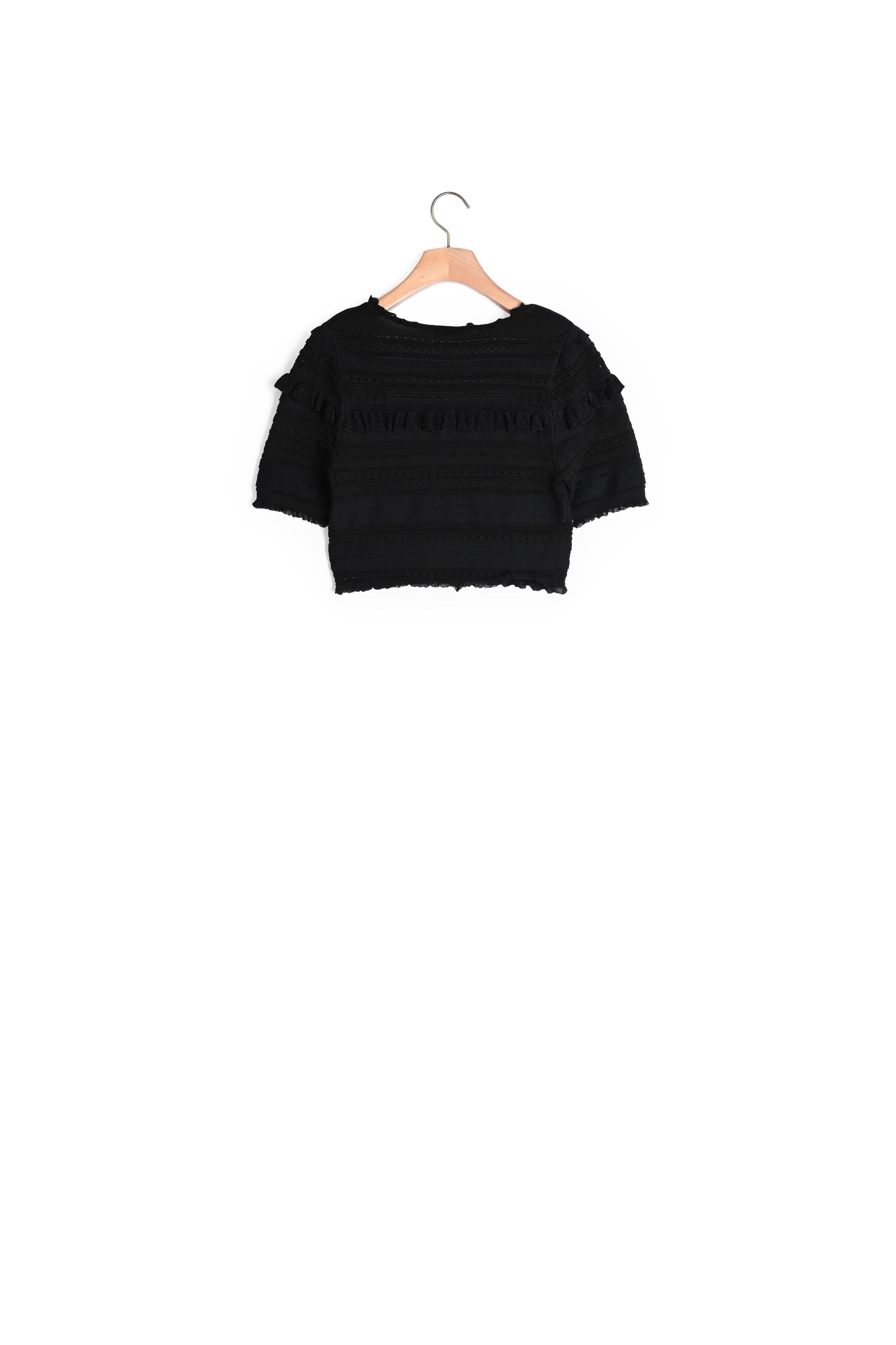 Gilet court en Maille Sandro seconde main