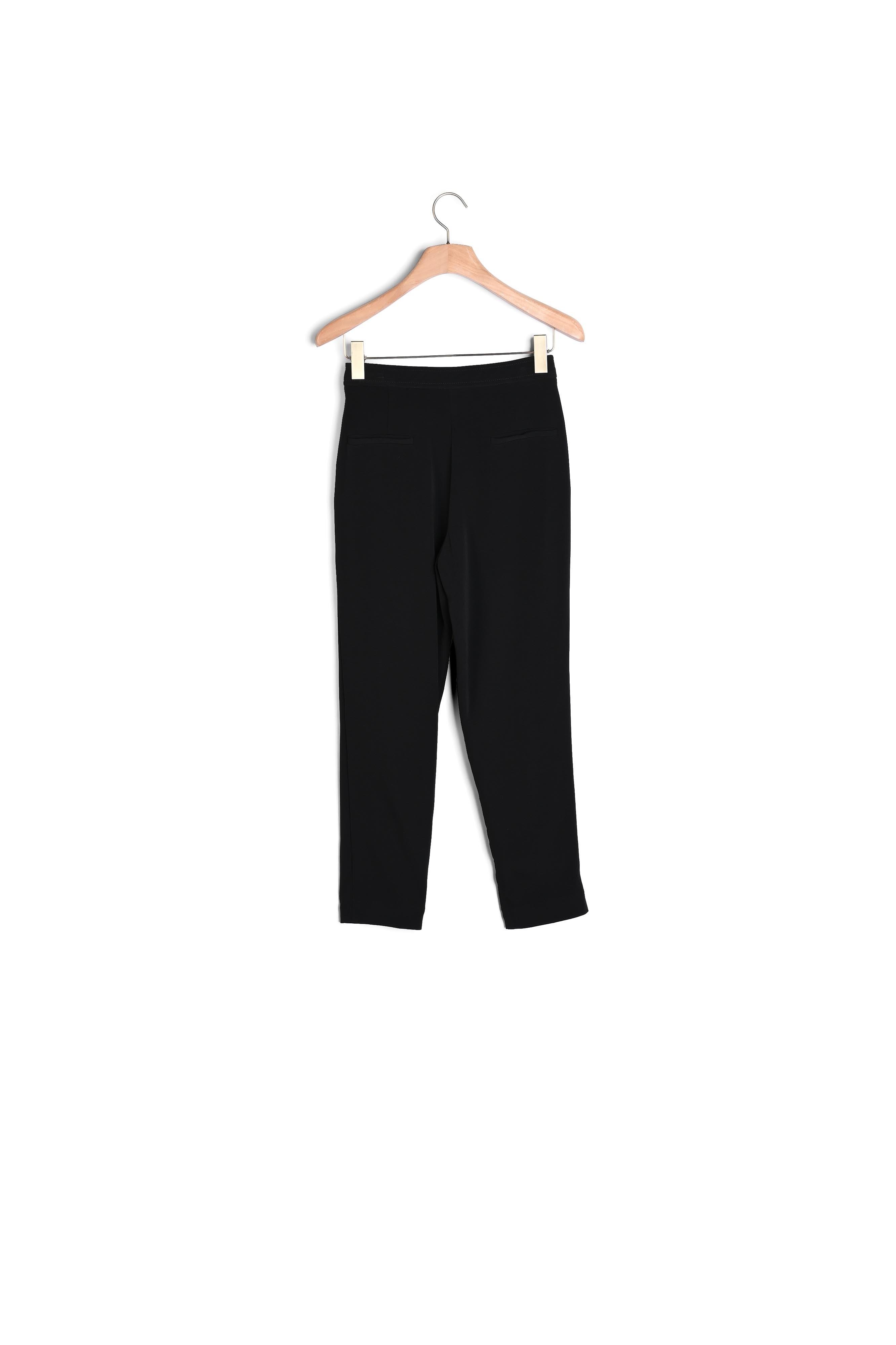 Pantalon taille haute ornée de boucles Sandro seconde main