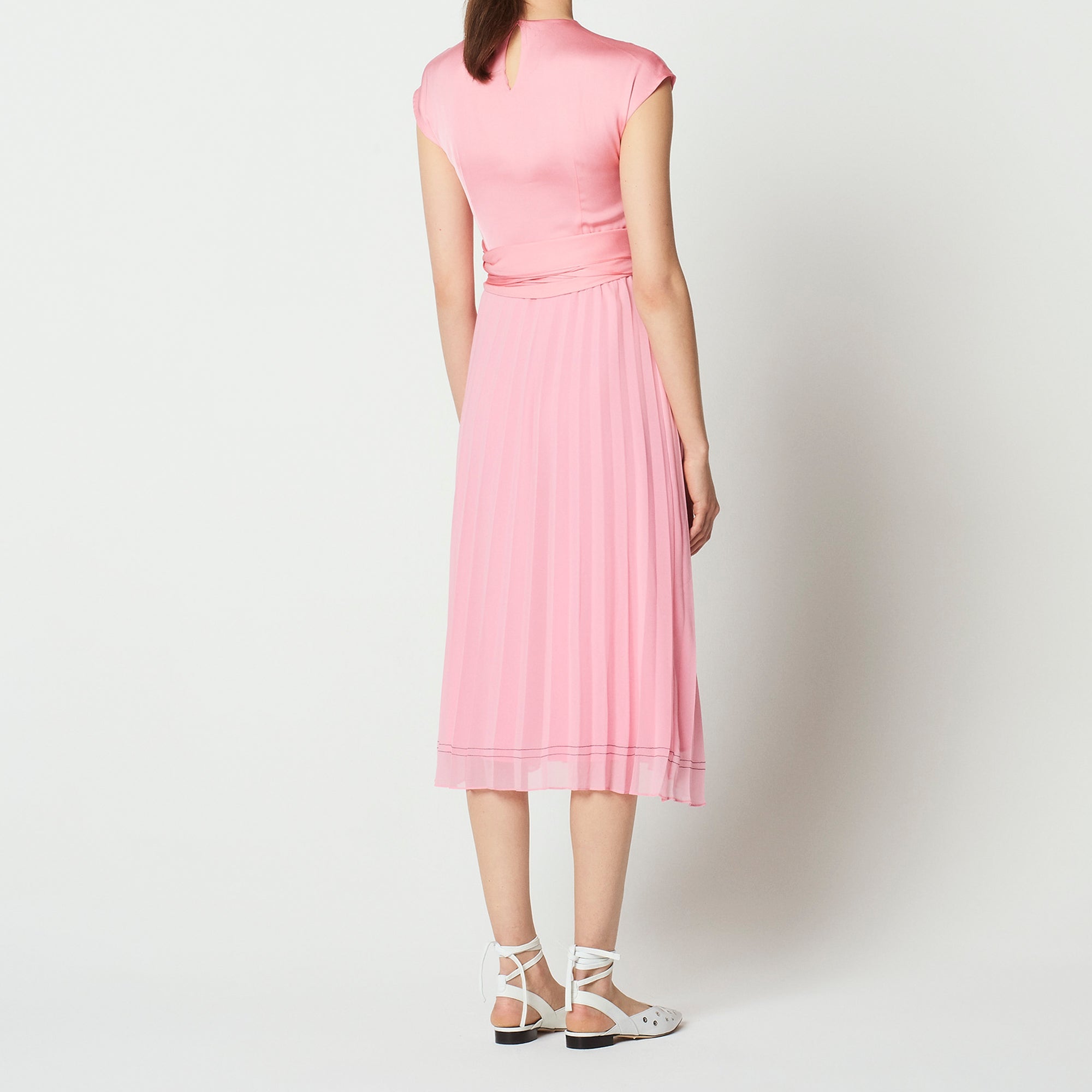 Robe longue croisée sur le devant Sandro seconde main