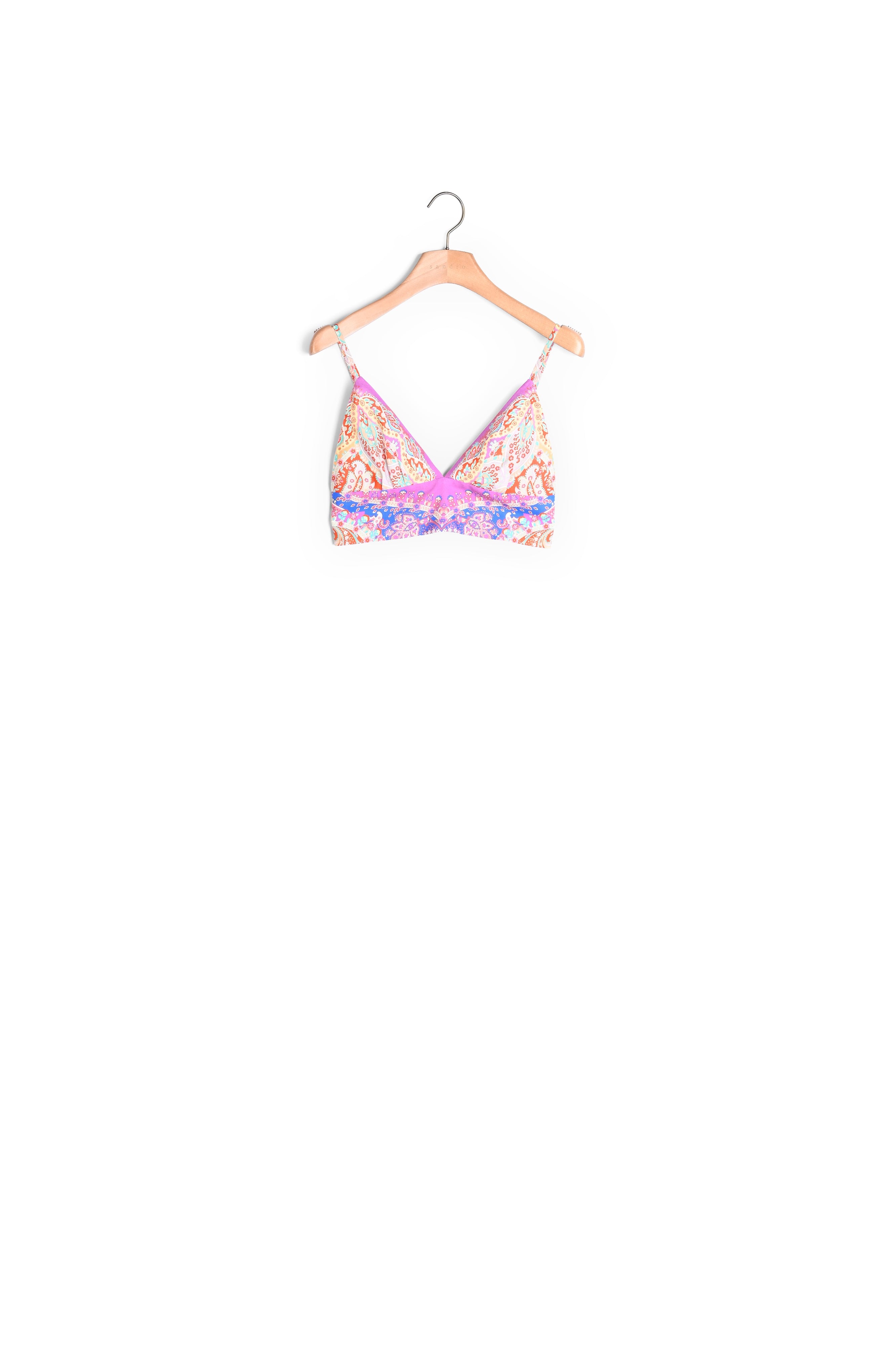 Brassière imprimée Sandro seconde main