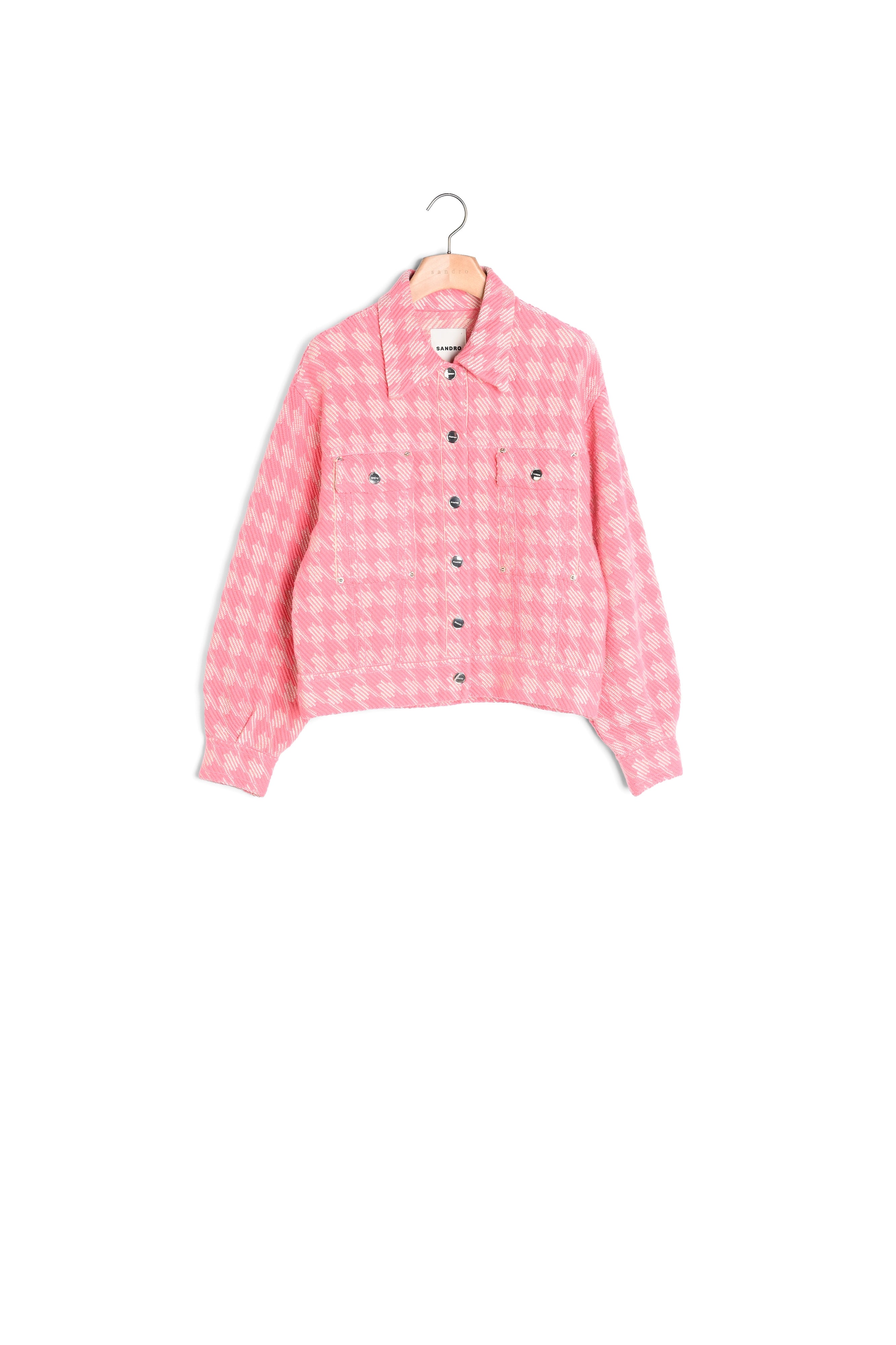 Veste pied de poule Sandro seconde main