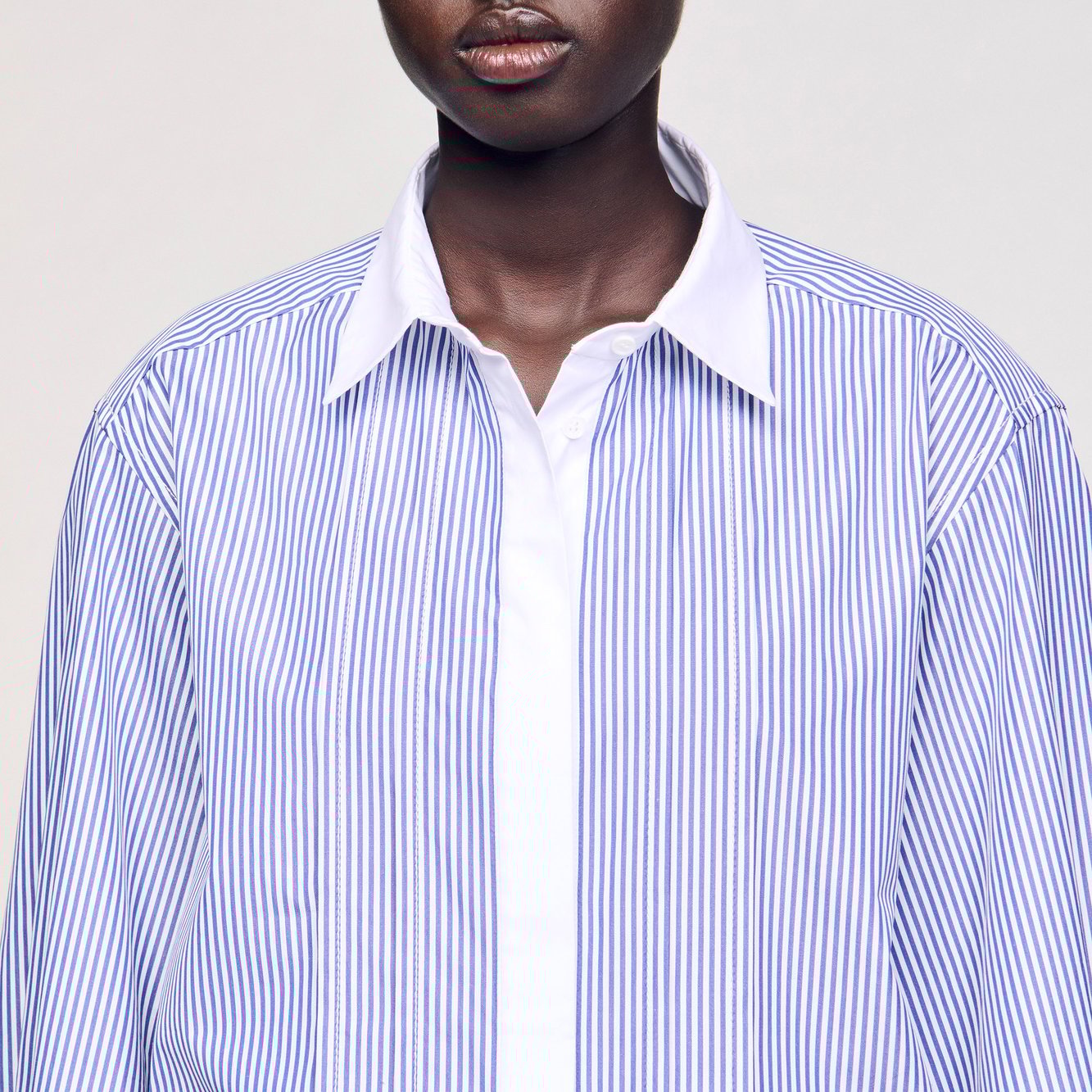 Chemise à rayures Sandro seconde main