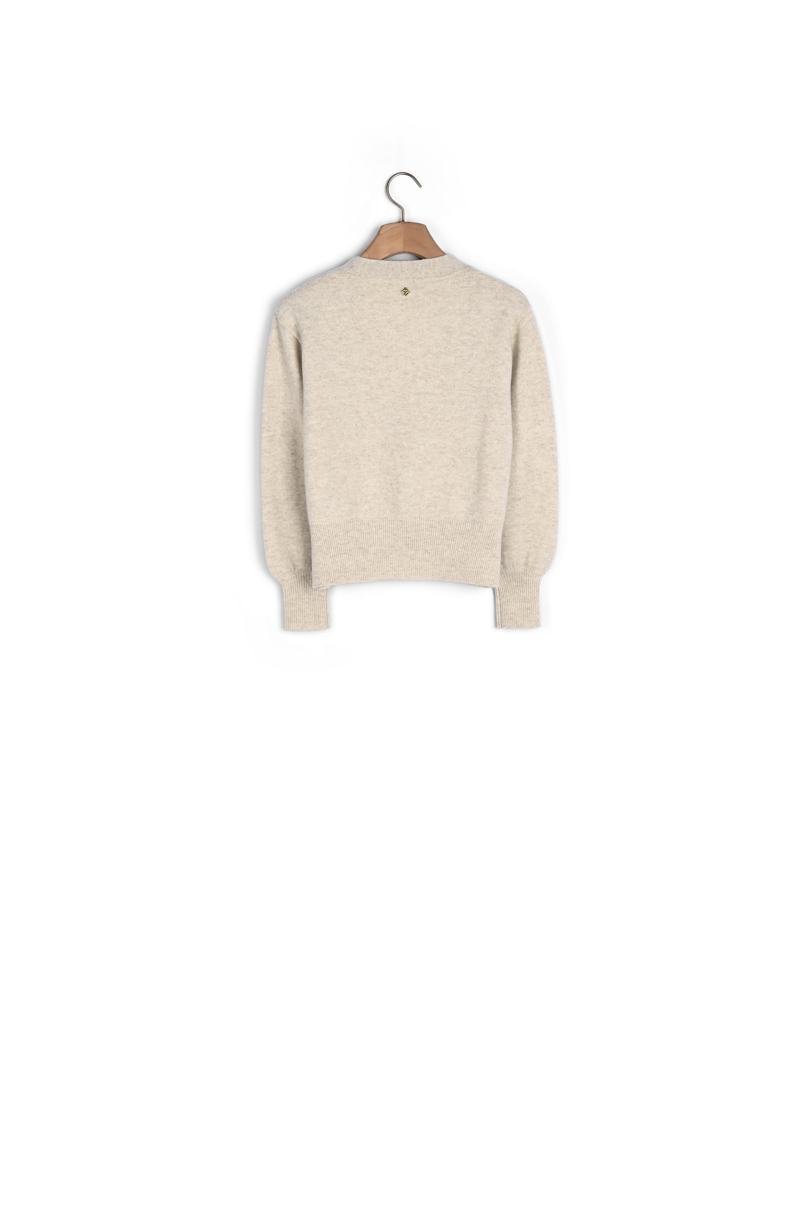 Cardigan twinset en laine Sandro seconde main