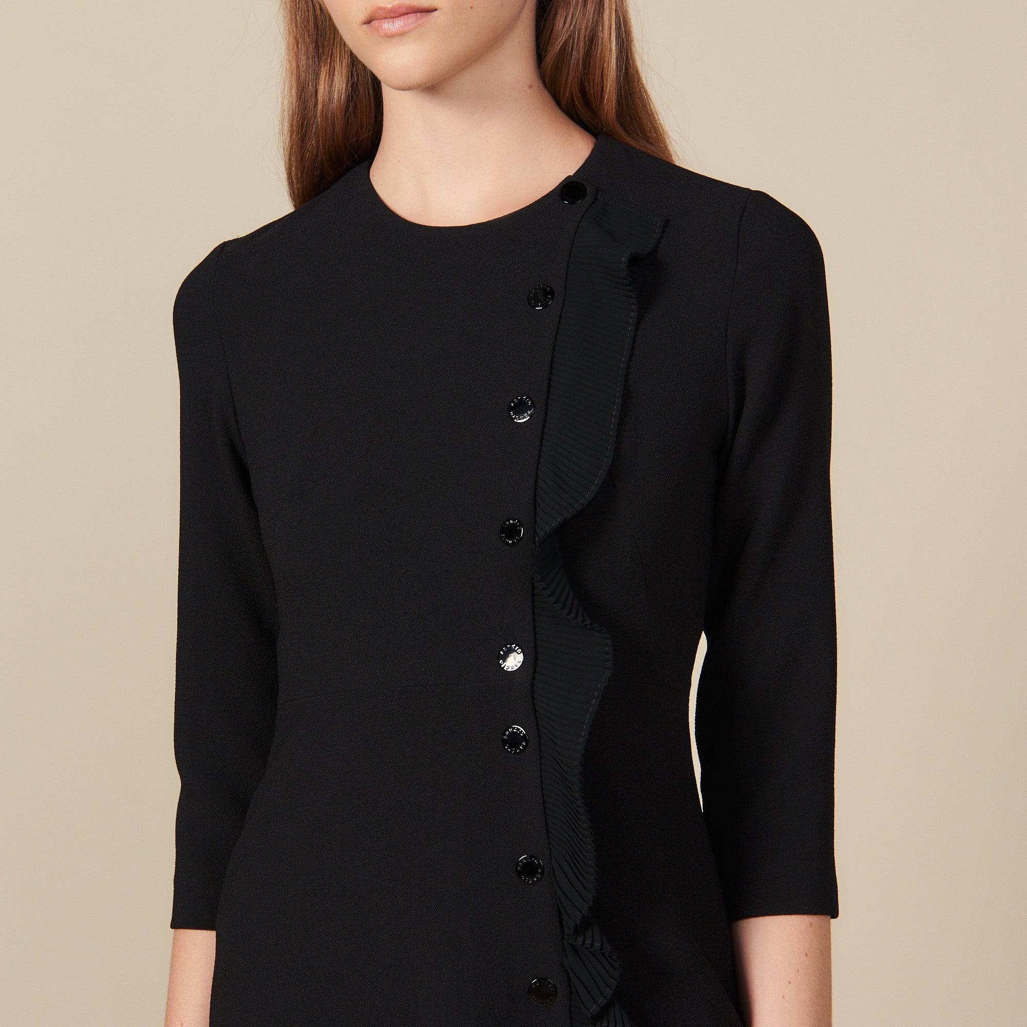 Robe courte portefeuille Sandro seconde main