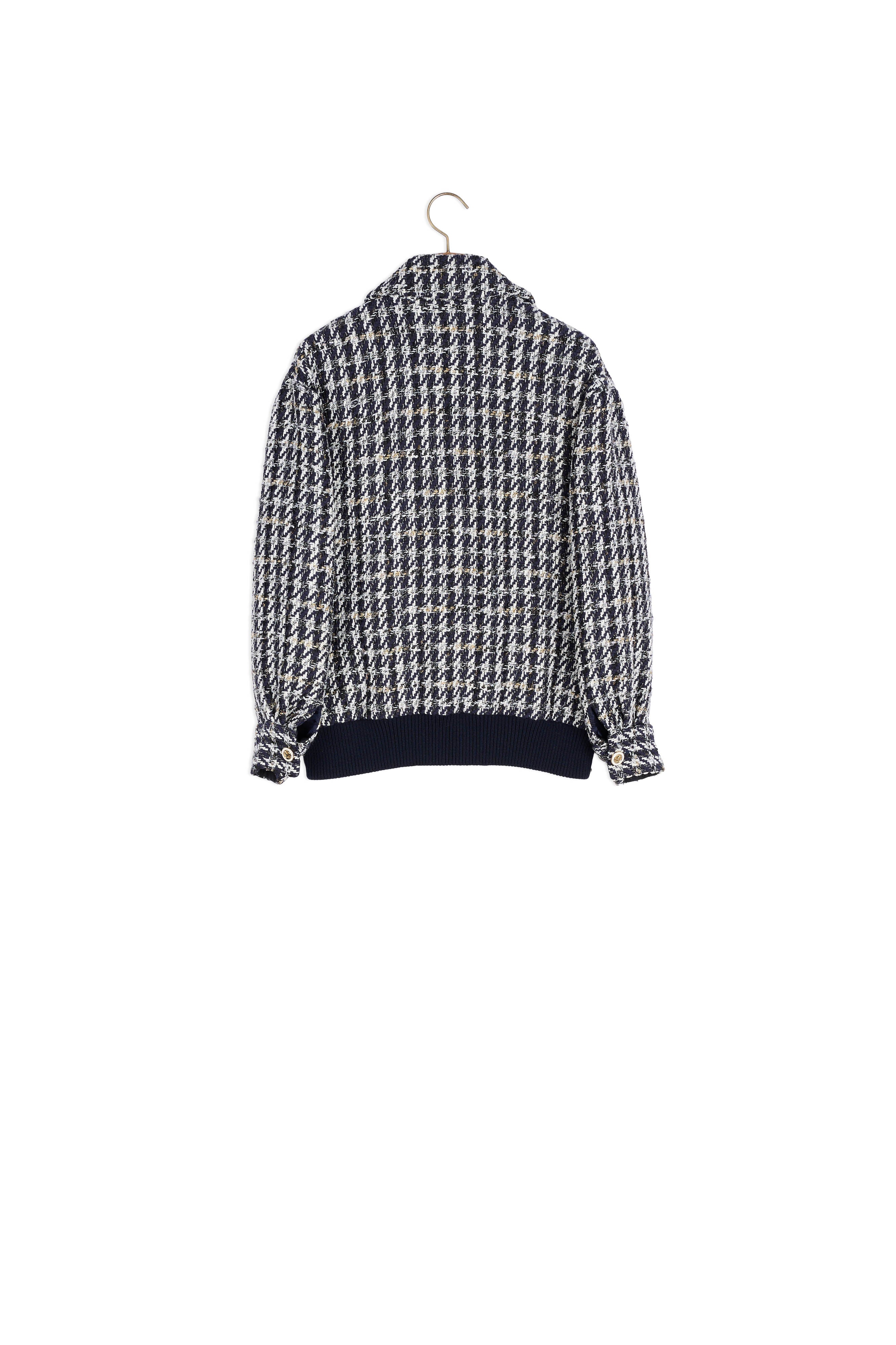 Veste Marine / Blanc Sandro seconde main