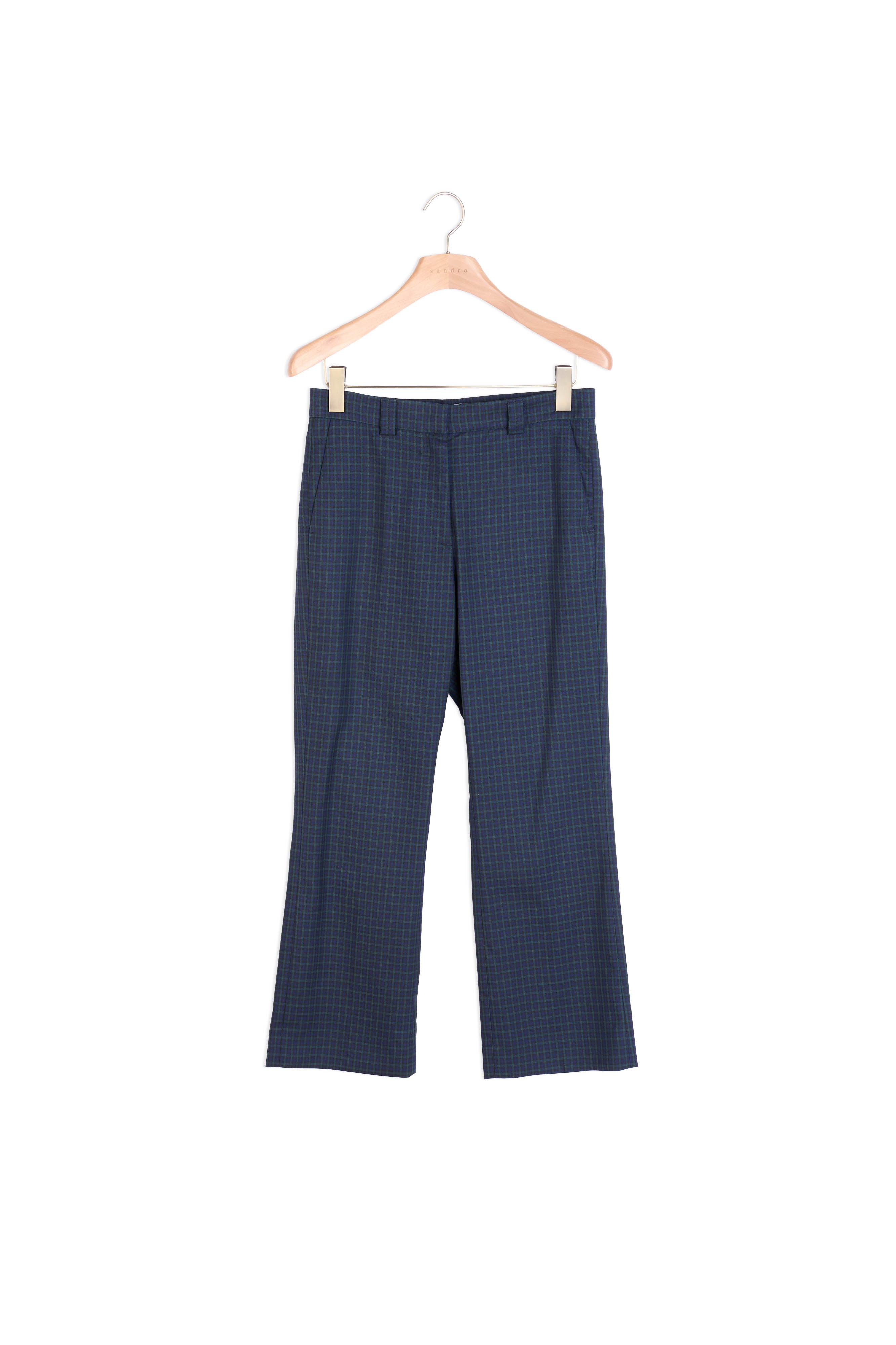 Pantalon taille haute coupe droite Sandro seconde main