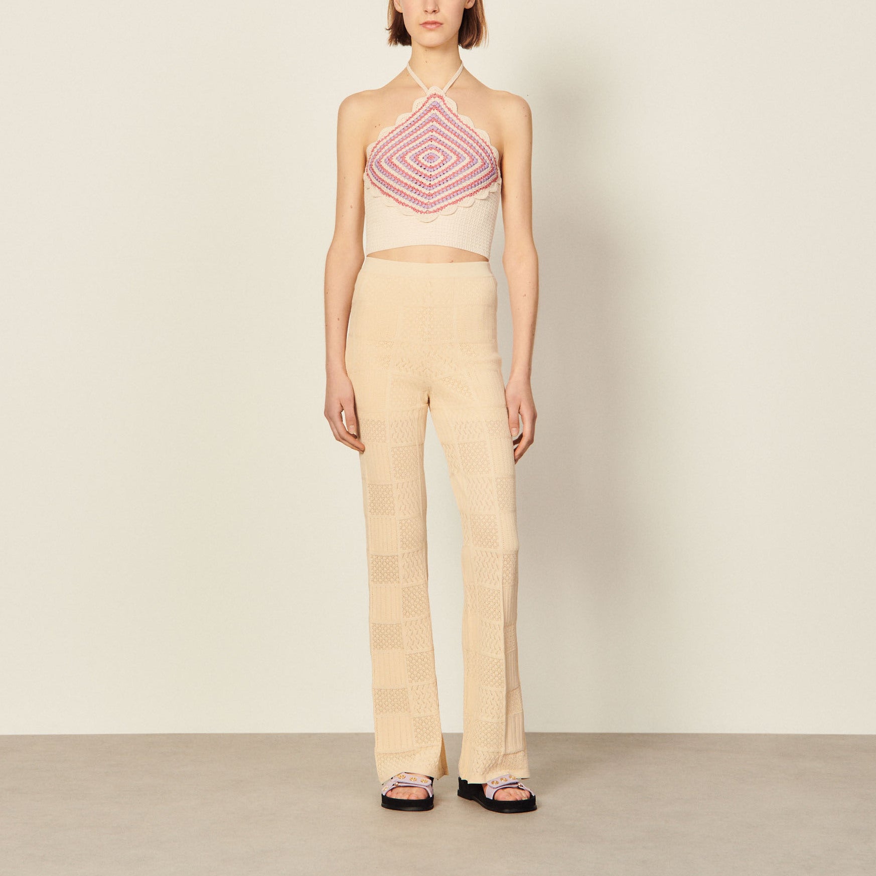 Top en crochet Sandro seconde main