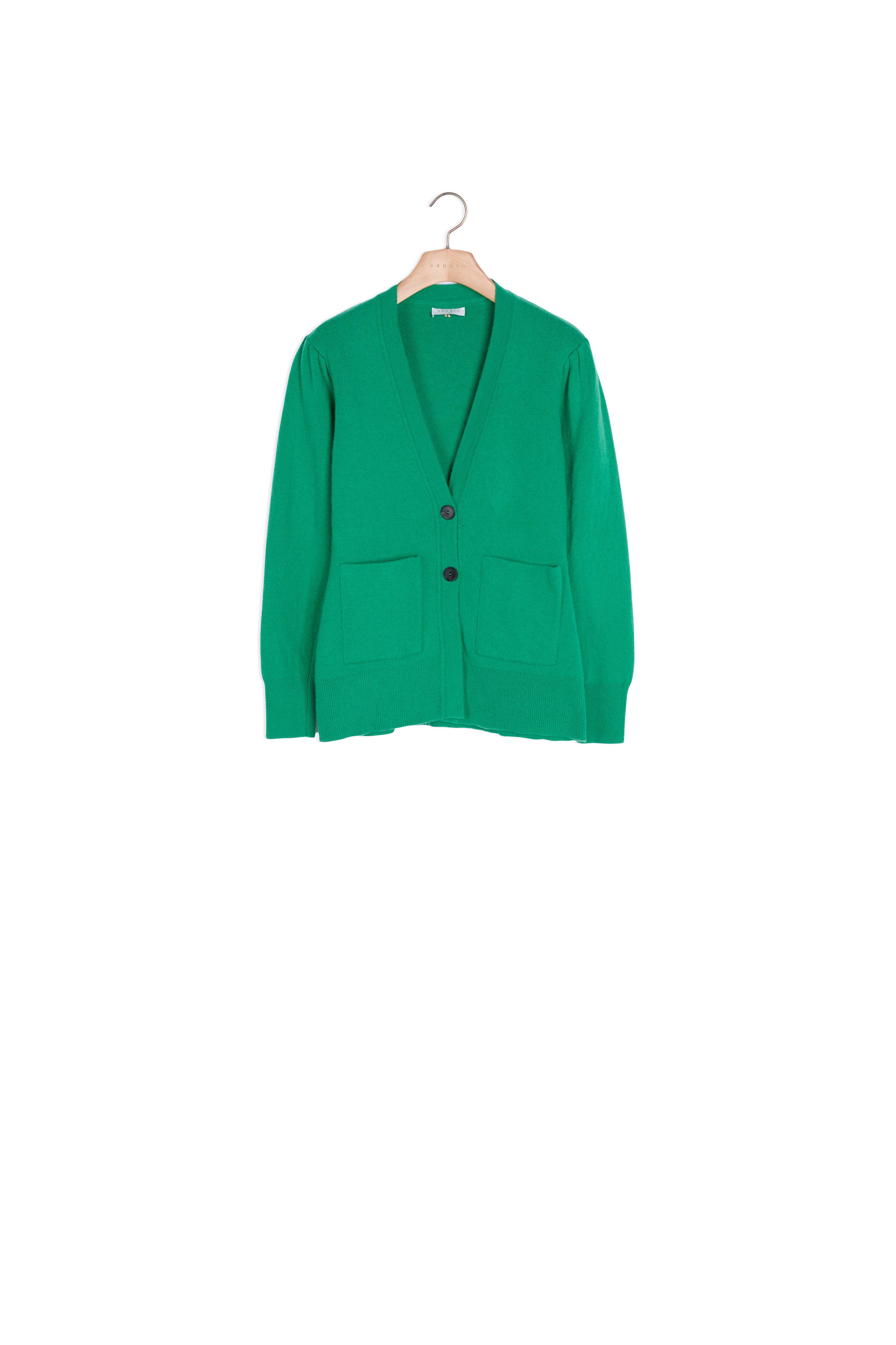 Cardigan long boutonné Sandro seconde main