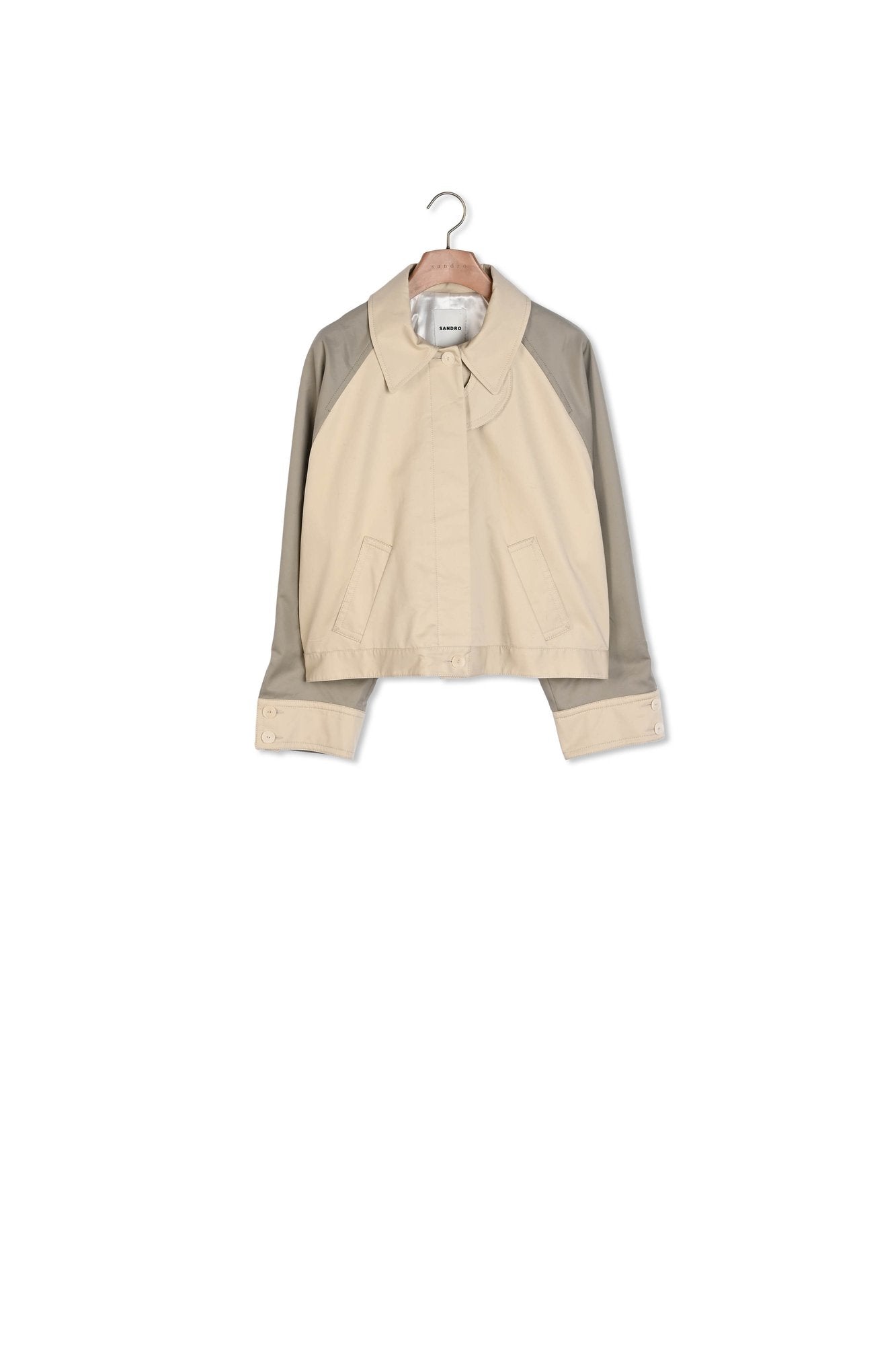 Blouson bicolore Sandro seconde main