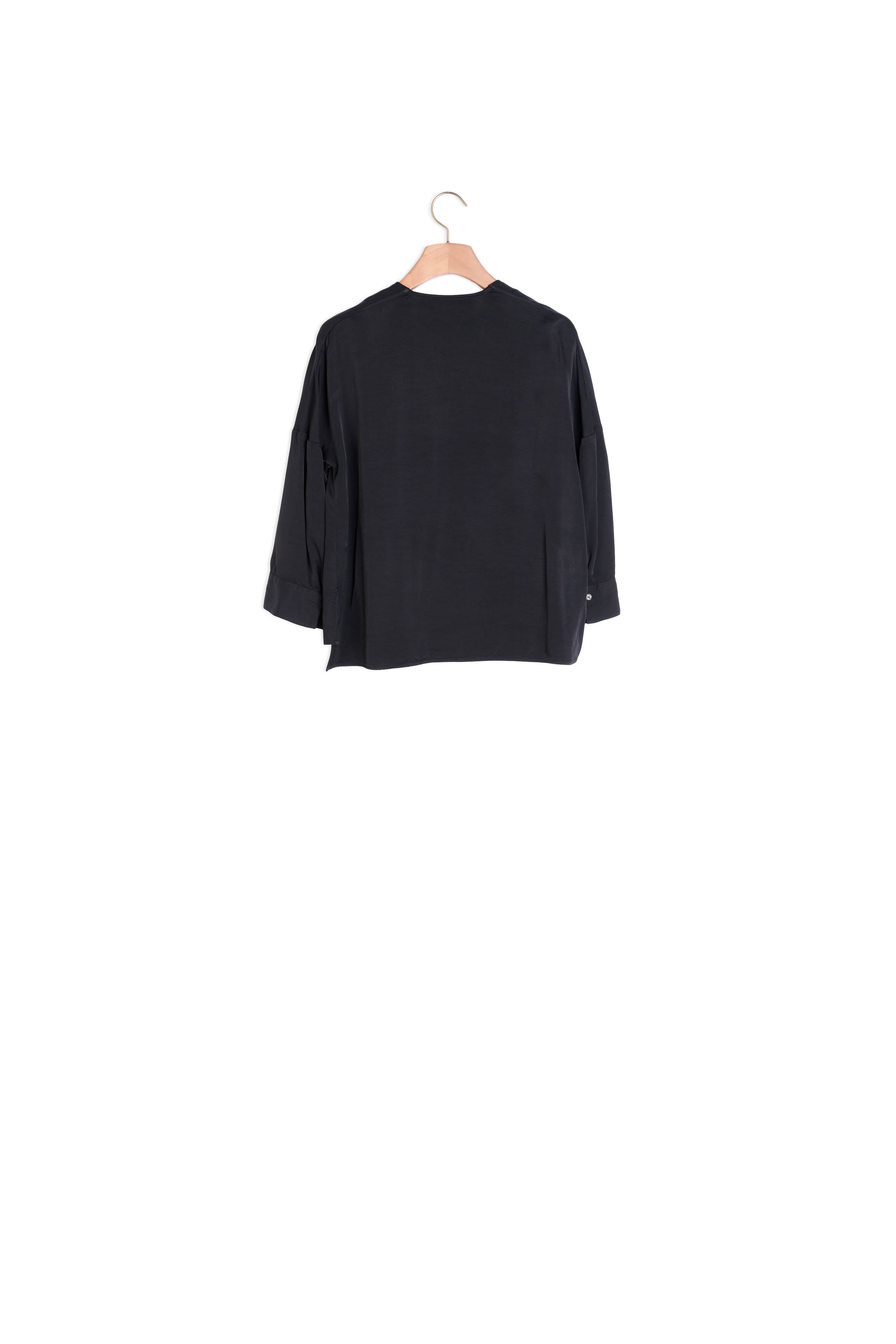 Chemise Noir Sandro seconde main