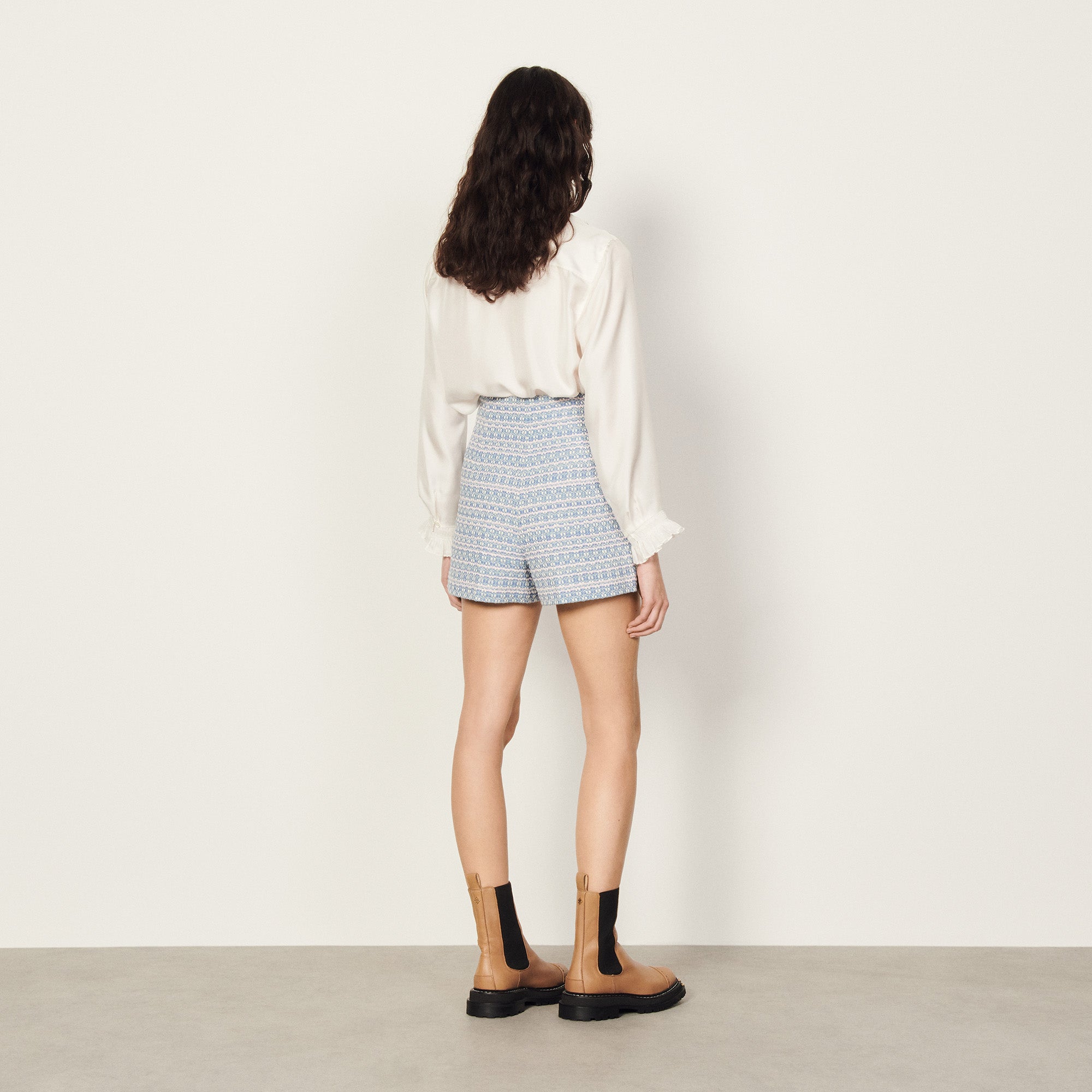 Short en tweed Sandro seconde main