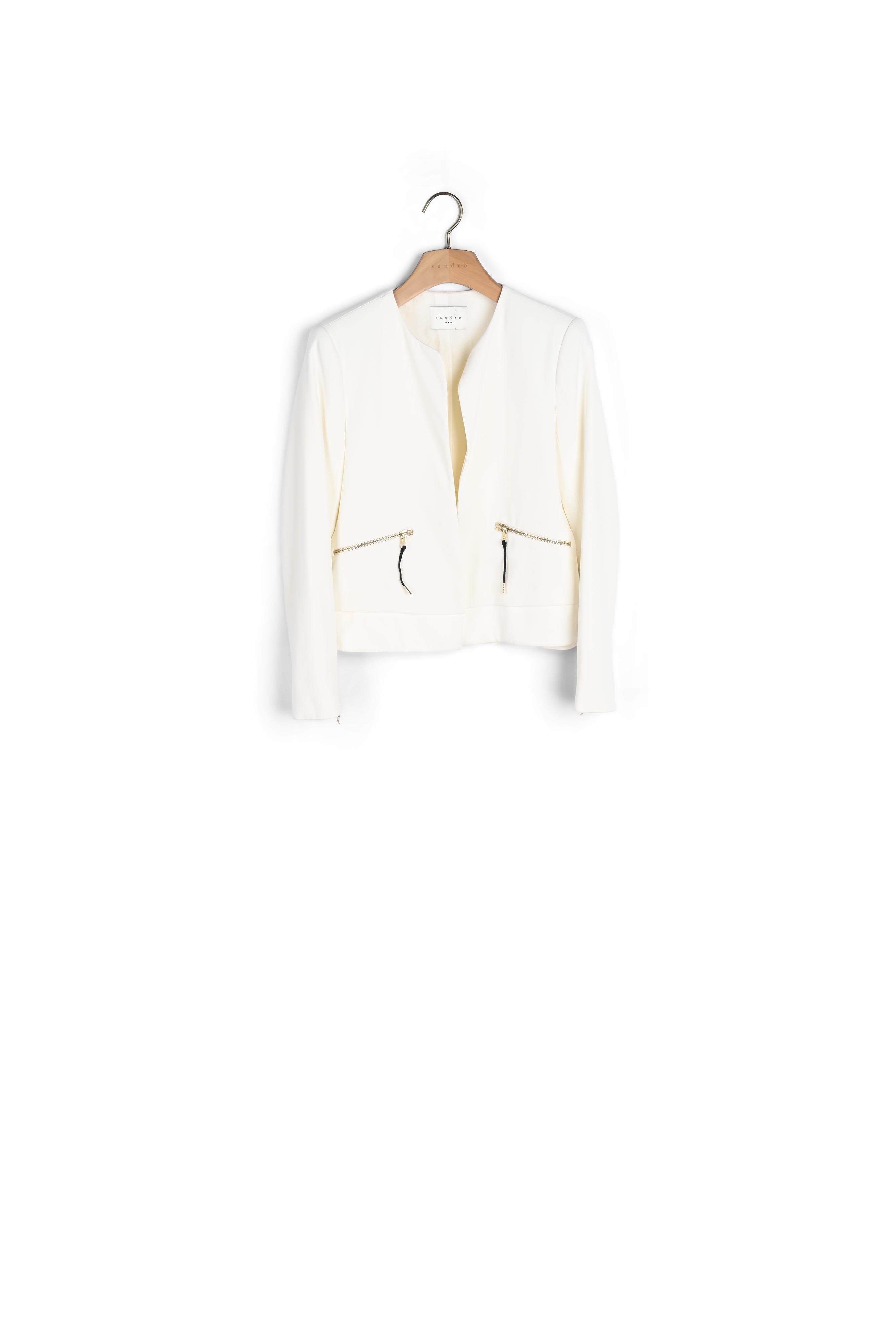 Veste bleu Océan Sandro seconde main