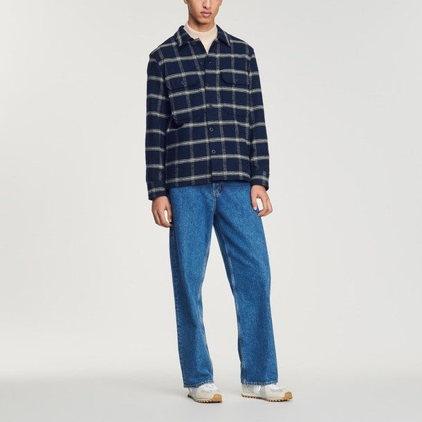 SurChemise à carreaux Sandro seconde main