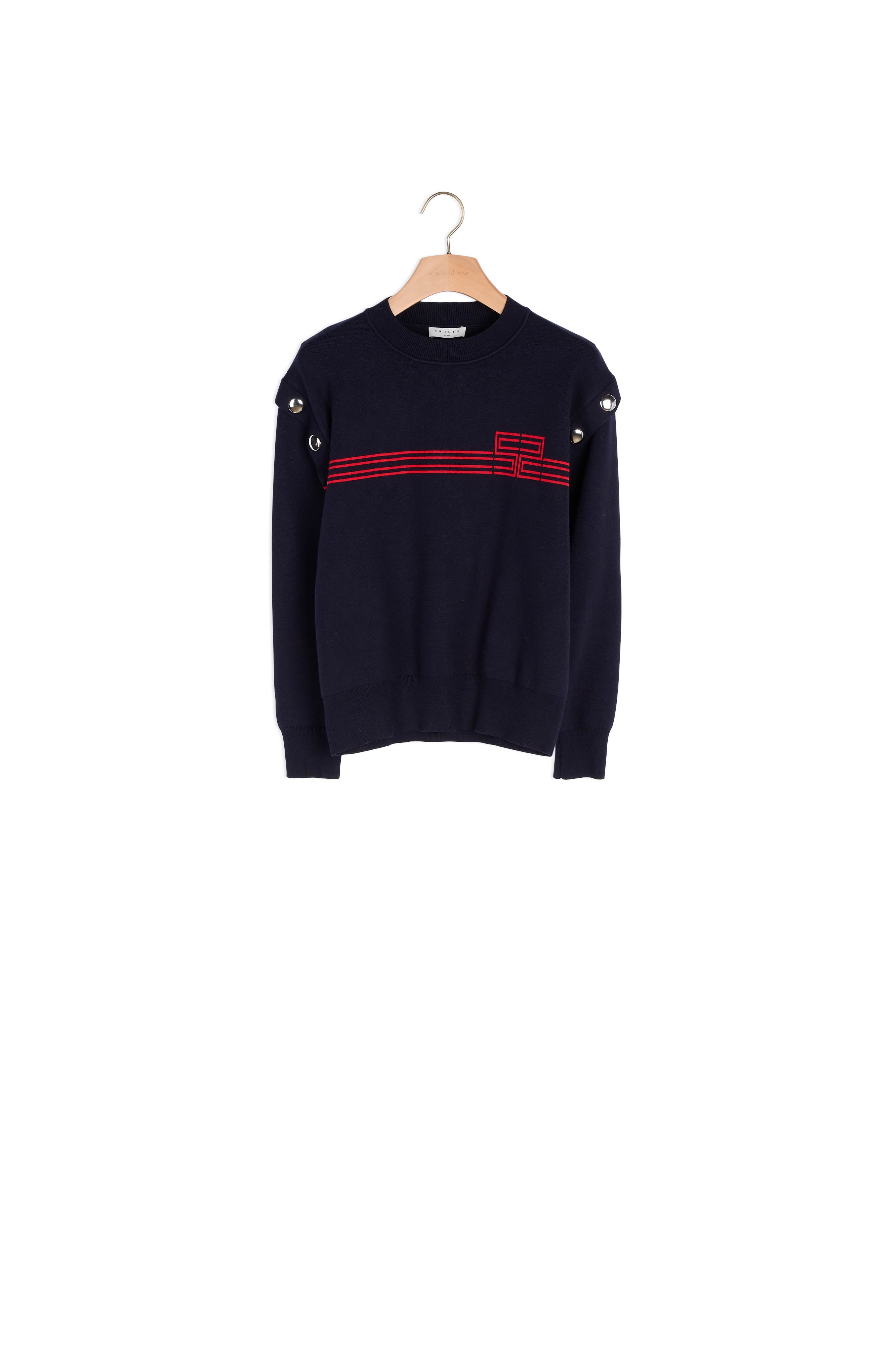 Pull avec pressions Sandro seconde main