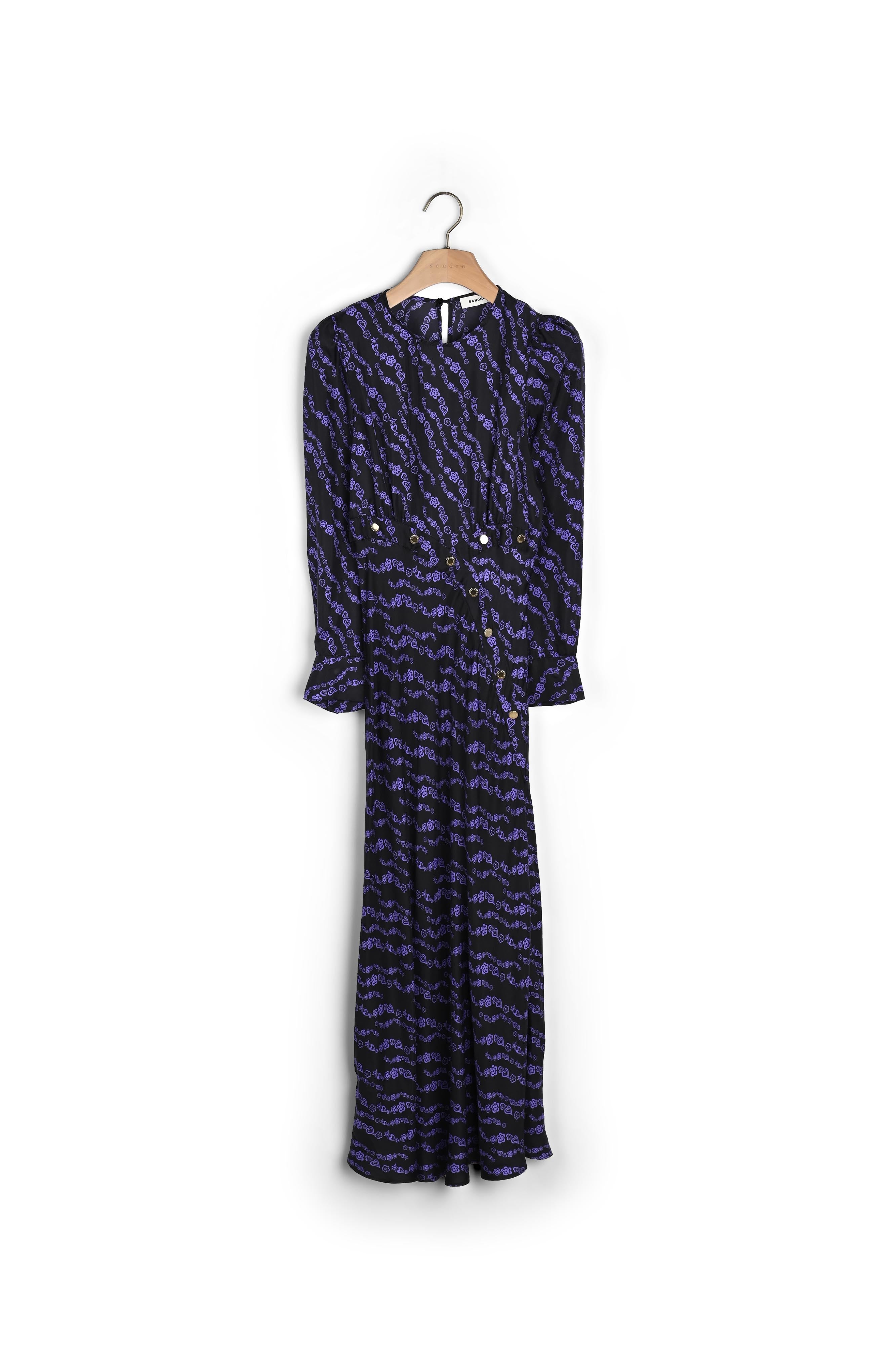 Robe longue fluide Sandro seconde main