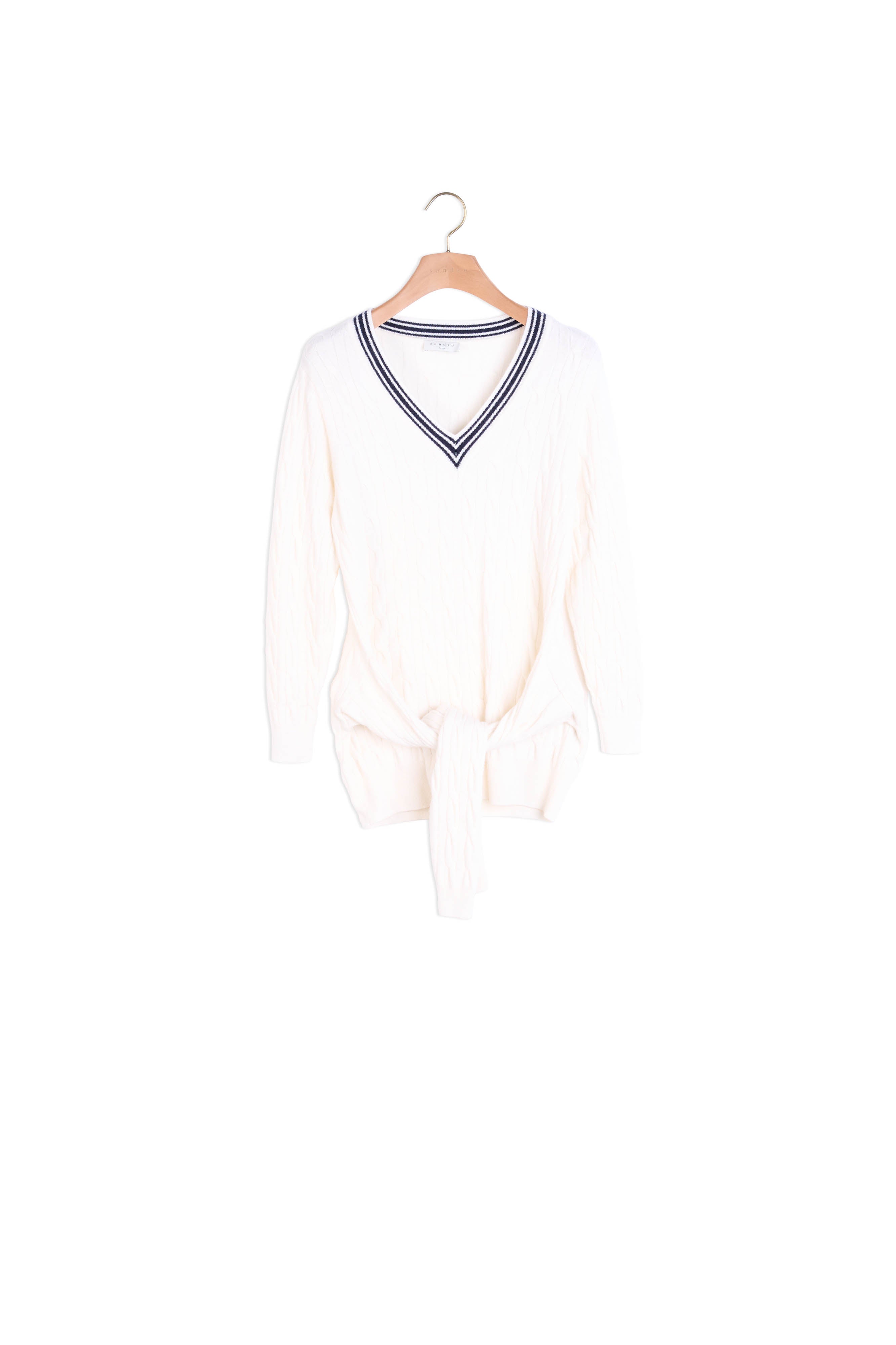 Pull en Maille torsadé Sandro seconde main