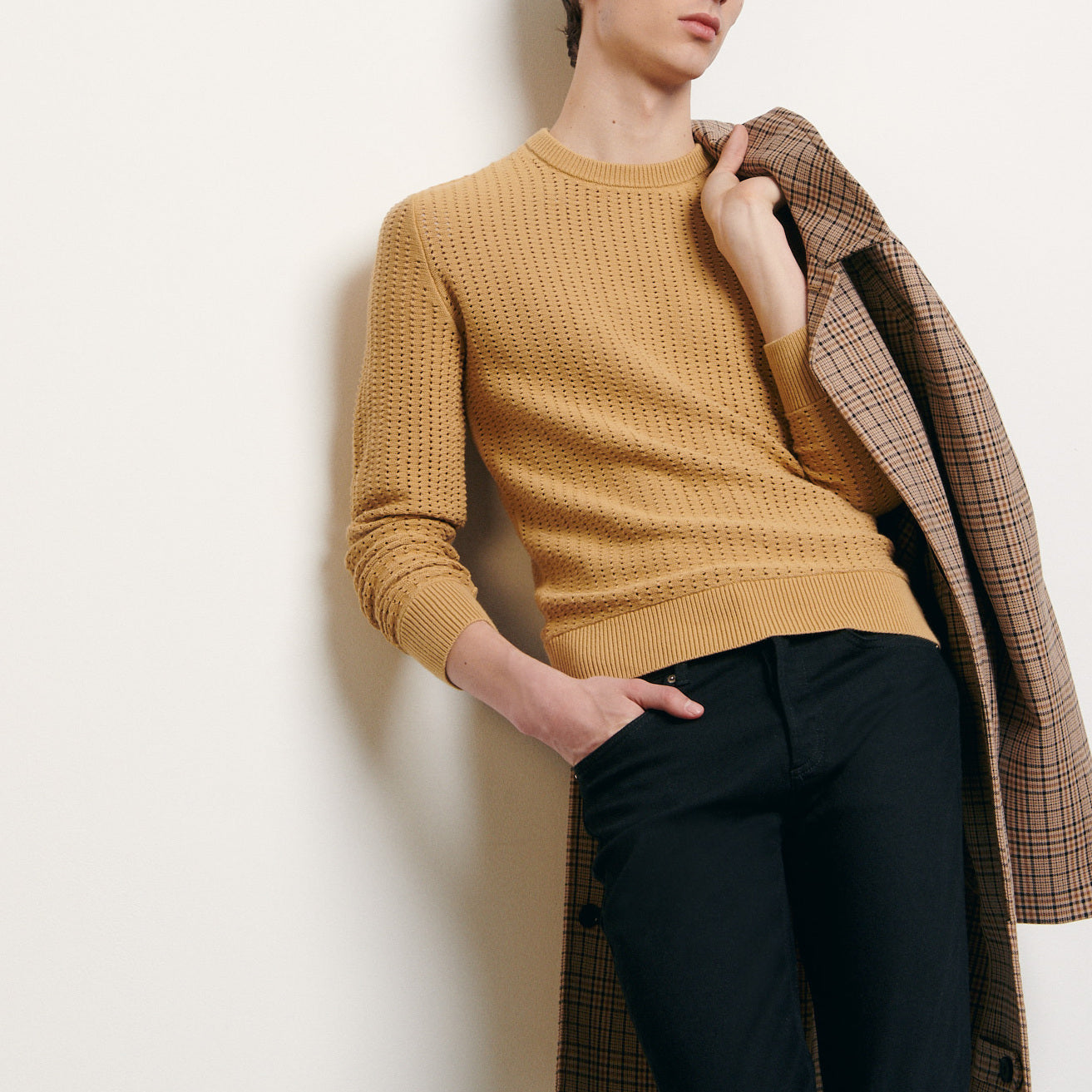 Pull en Maille ajourée Sandro seconde main