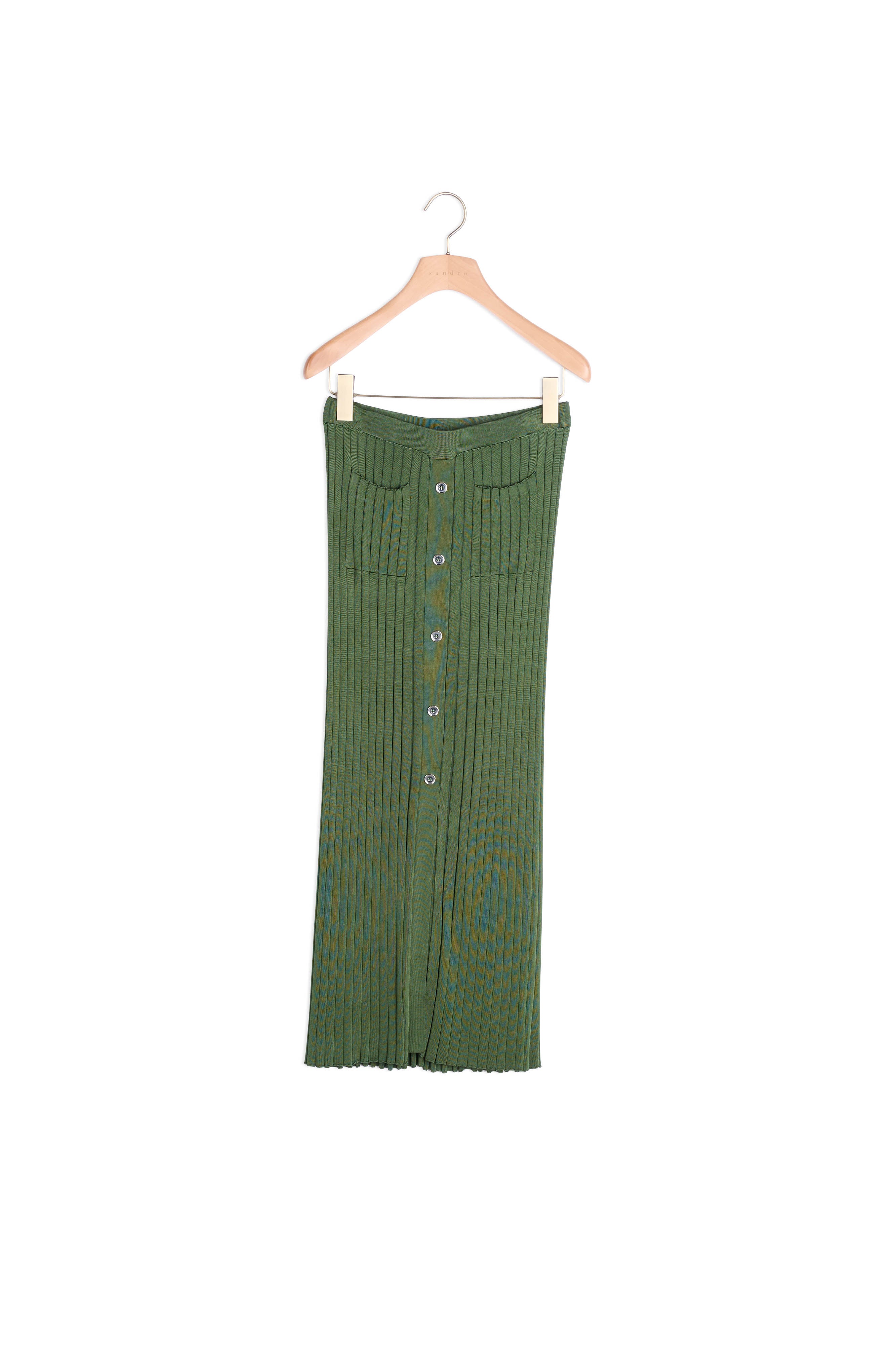 Jupe longue en Maille Sandro seconde main