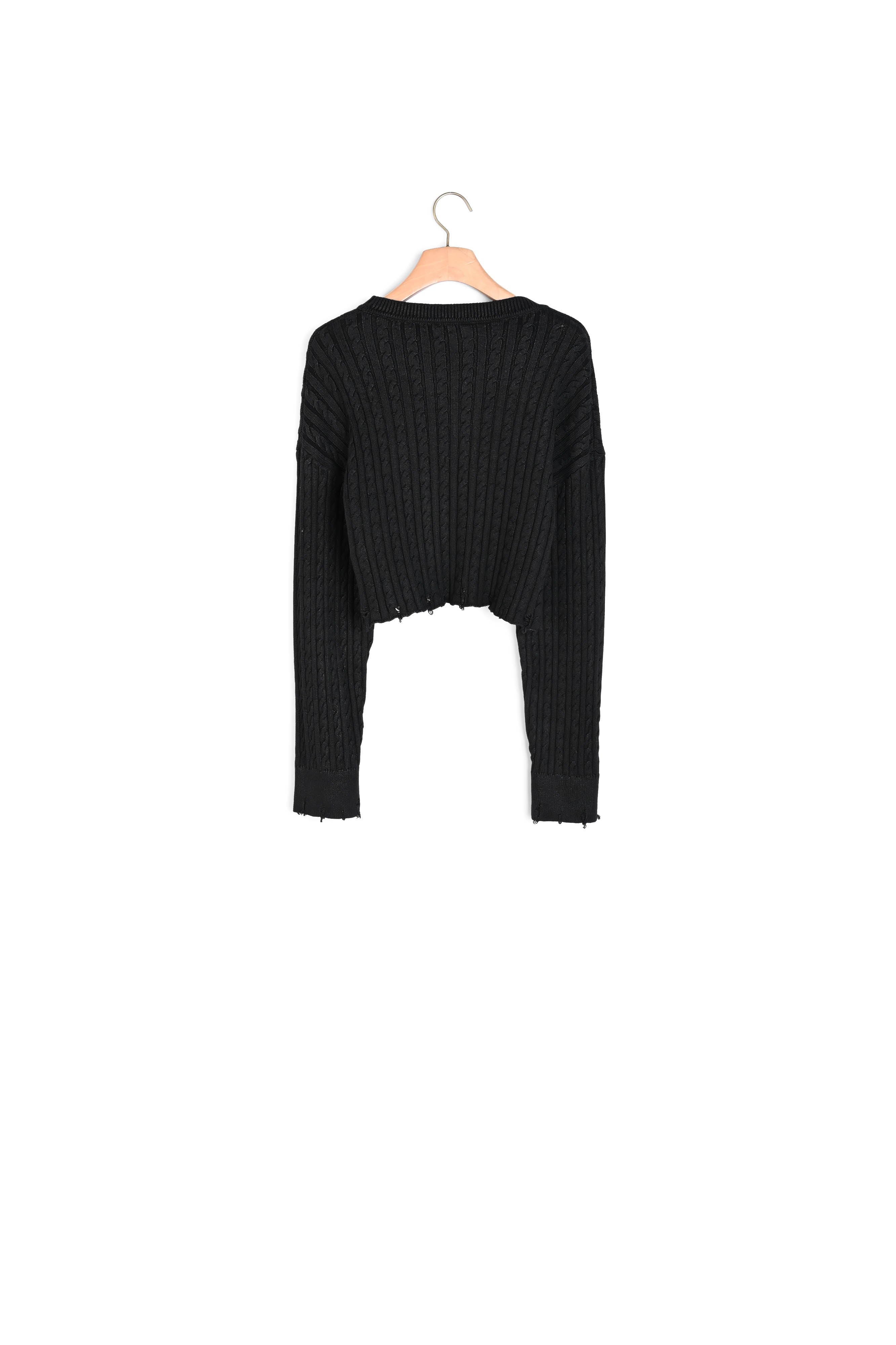 Pull court en Maille Sandro seconde main