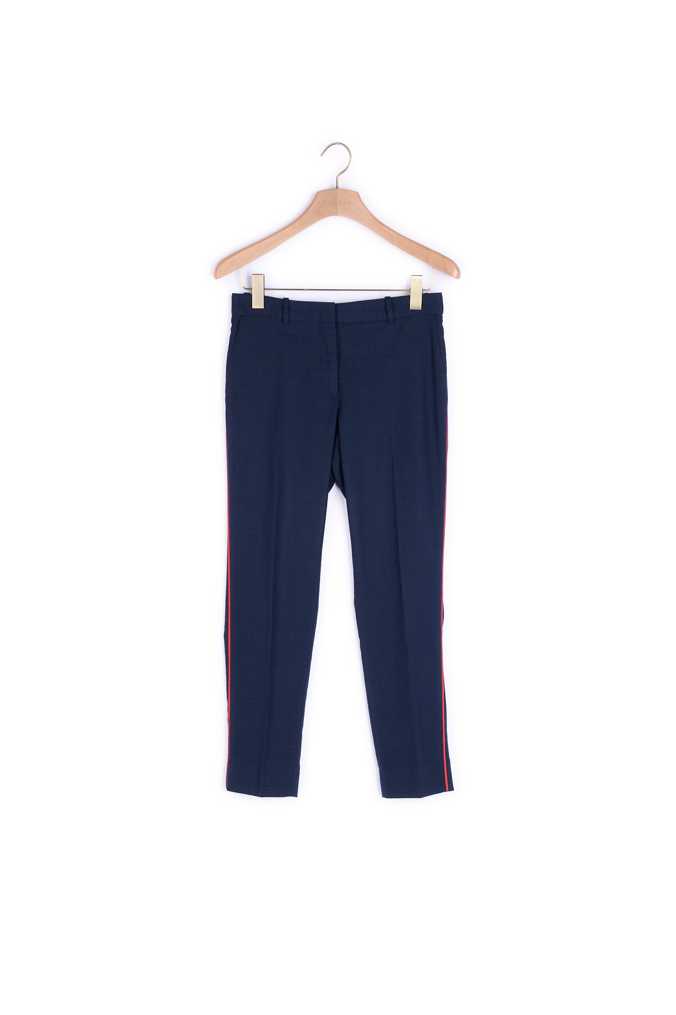 Pantalon de tailleur à liseré Sandro seconde main